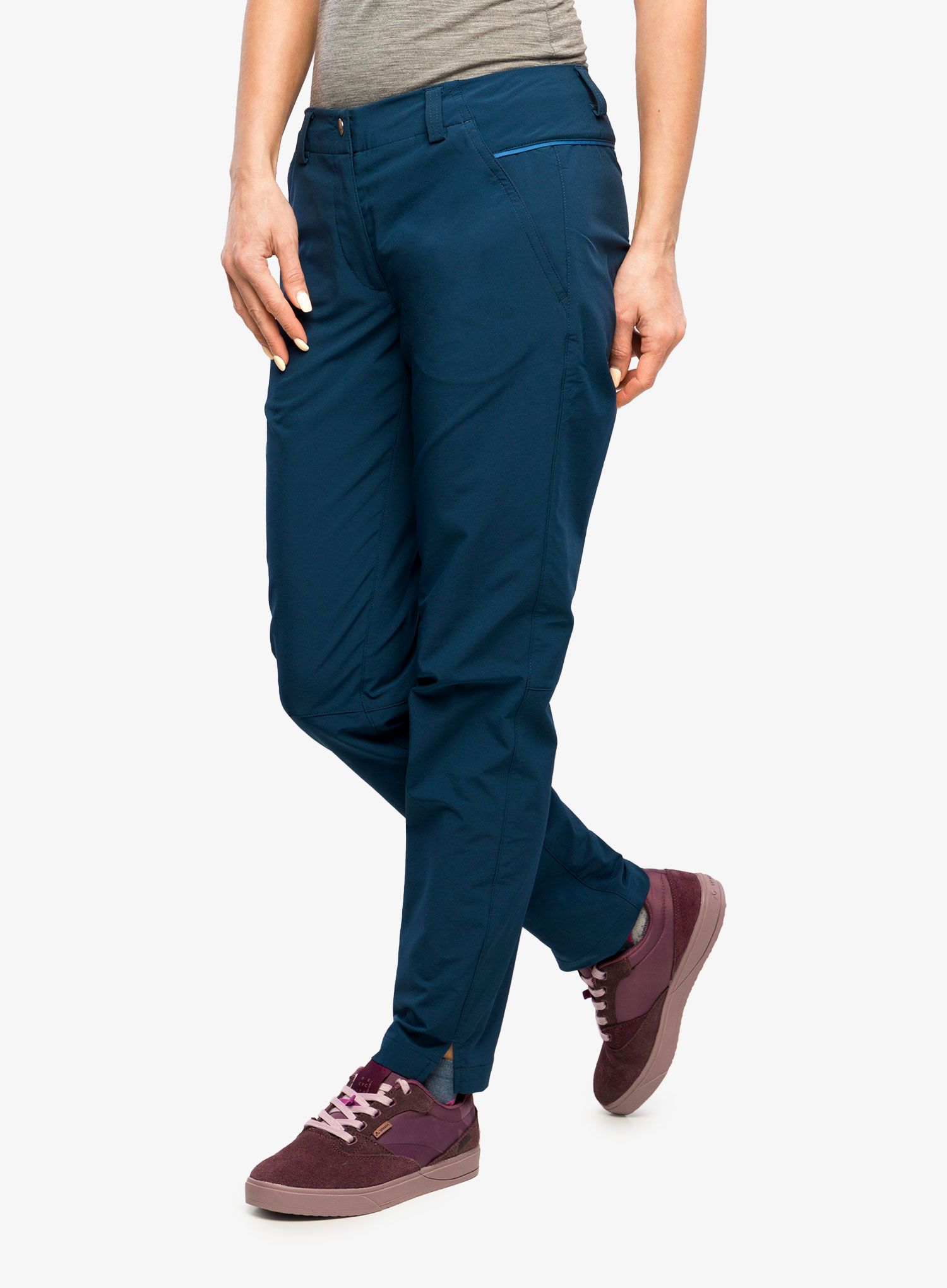 Turistické kalhoty dámské Vaude Skomer Pants II - dark sea