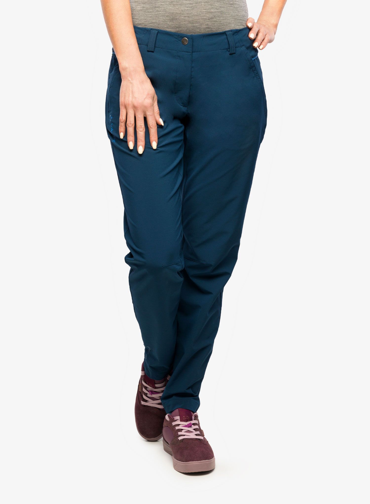 Turistické kalhoty dámské Vaude Skomer Pants II - dark sea