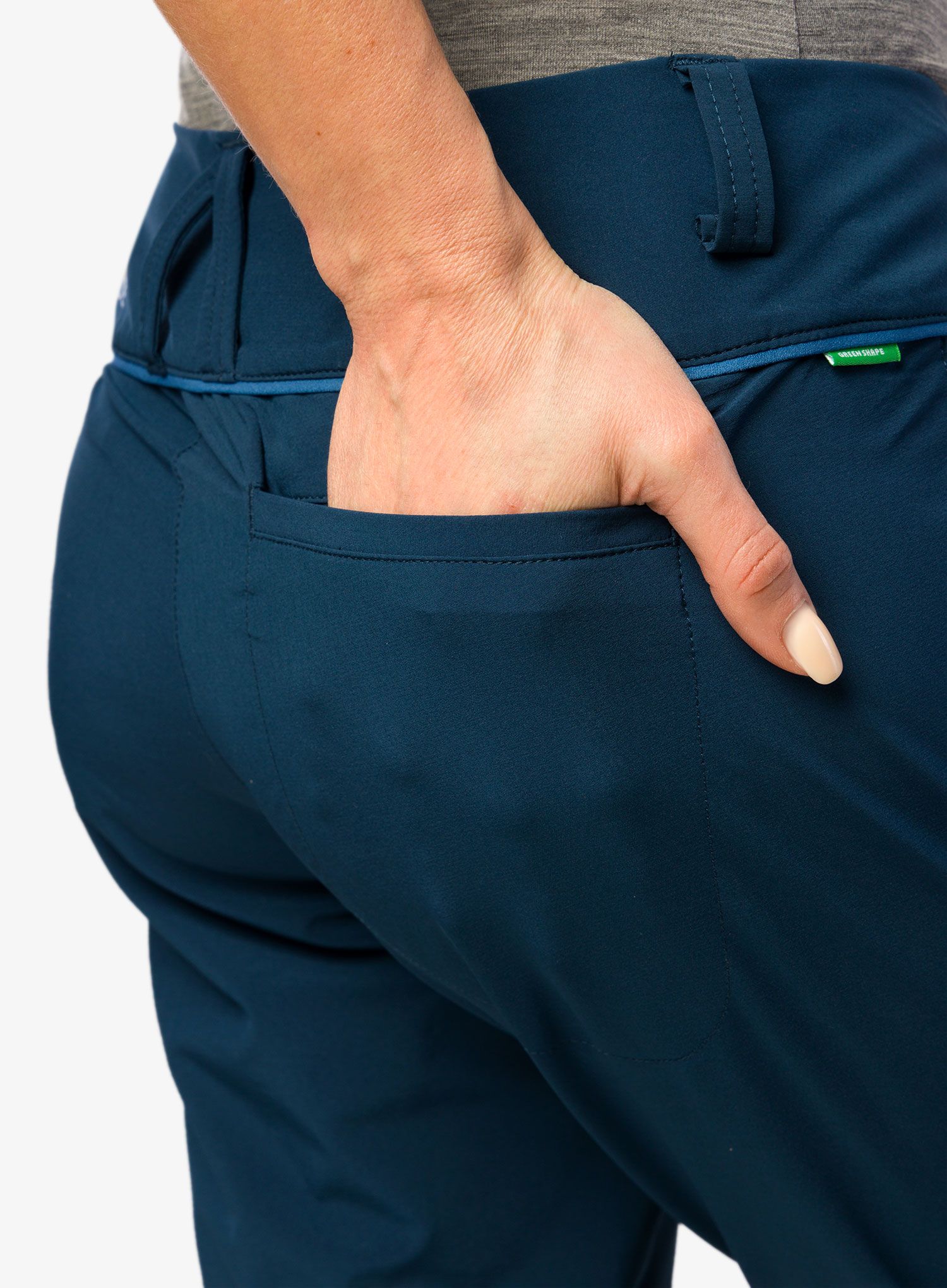 Turistické kalhoty dámské Vaude Skomer Pants II - dark sea