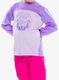 Dětská mikina Vaude Solaro LS T-Shirt II - pastel lilac