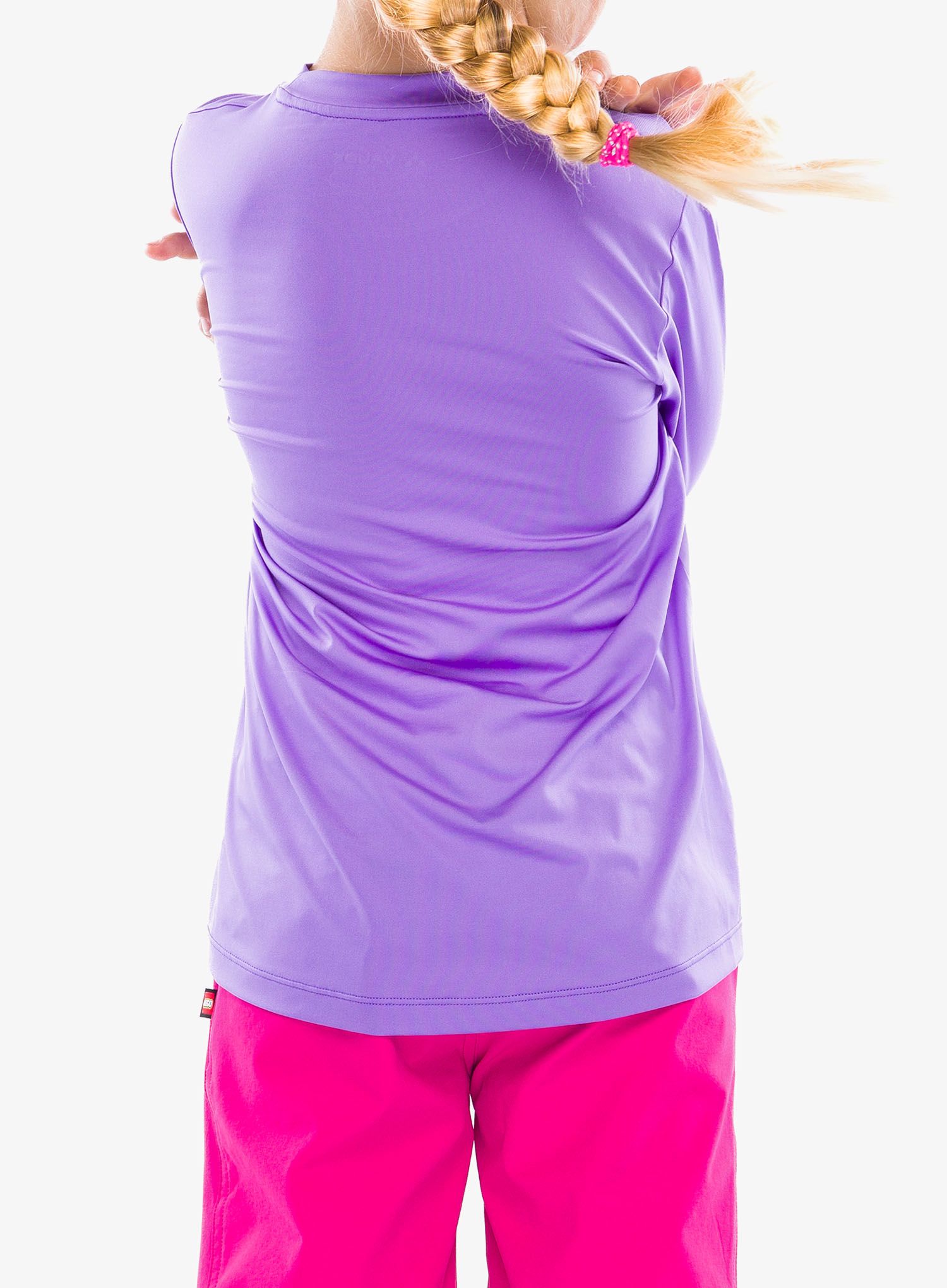 Dětská mikina Vaude Solaro LS T-Shirt II - pastel lilac