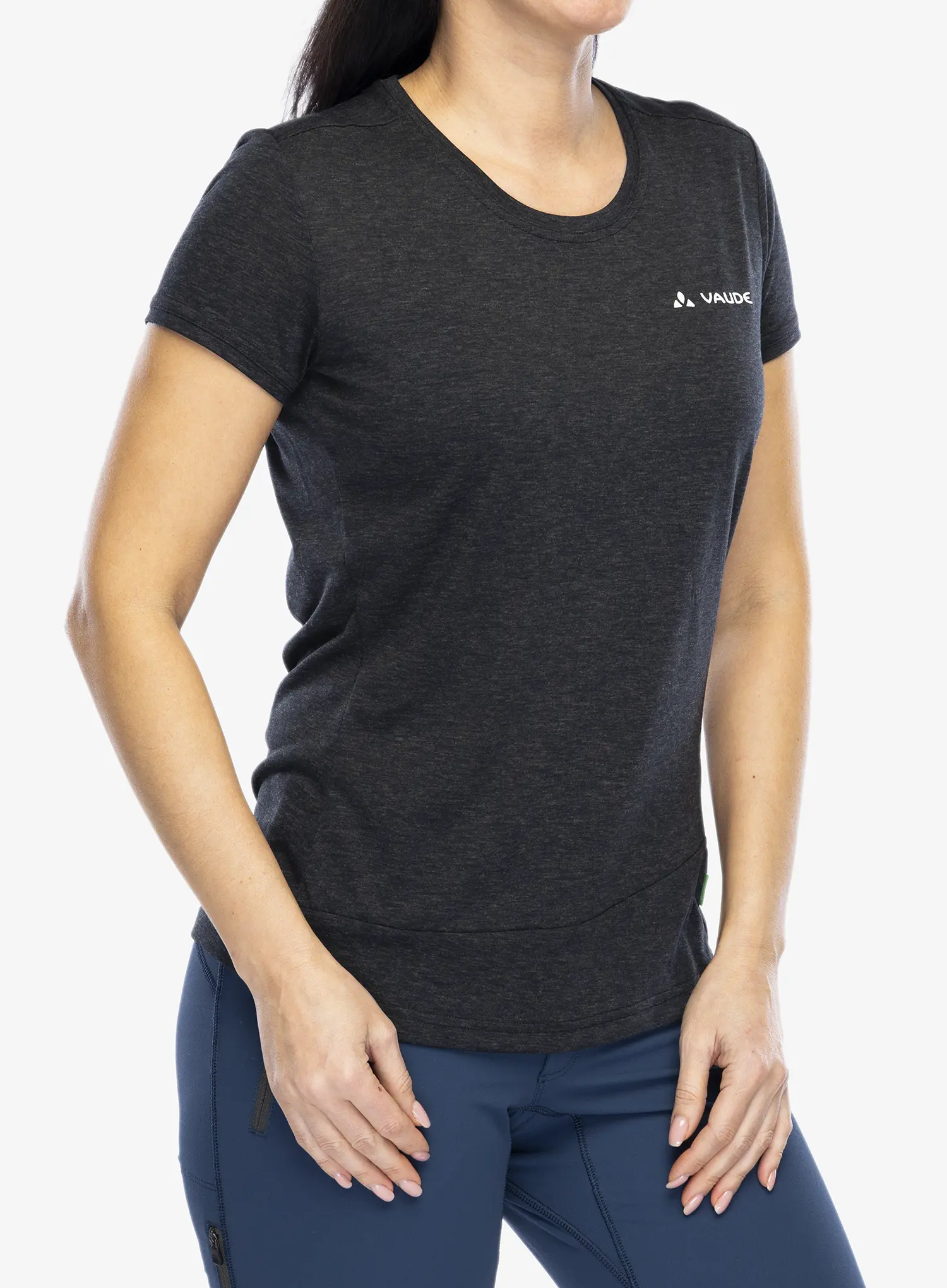 Dámské rychleschnoucí triko Vaude Sveit Shirt - black/black