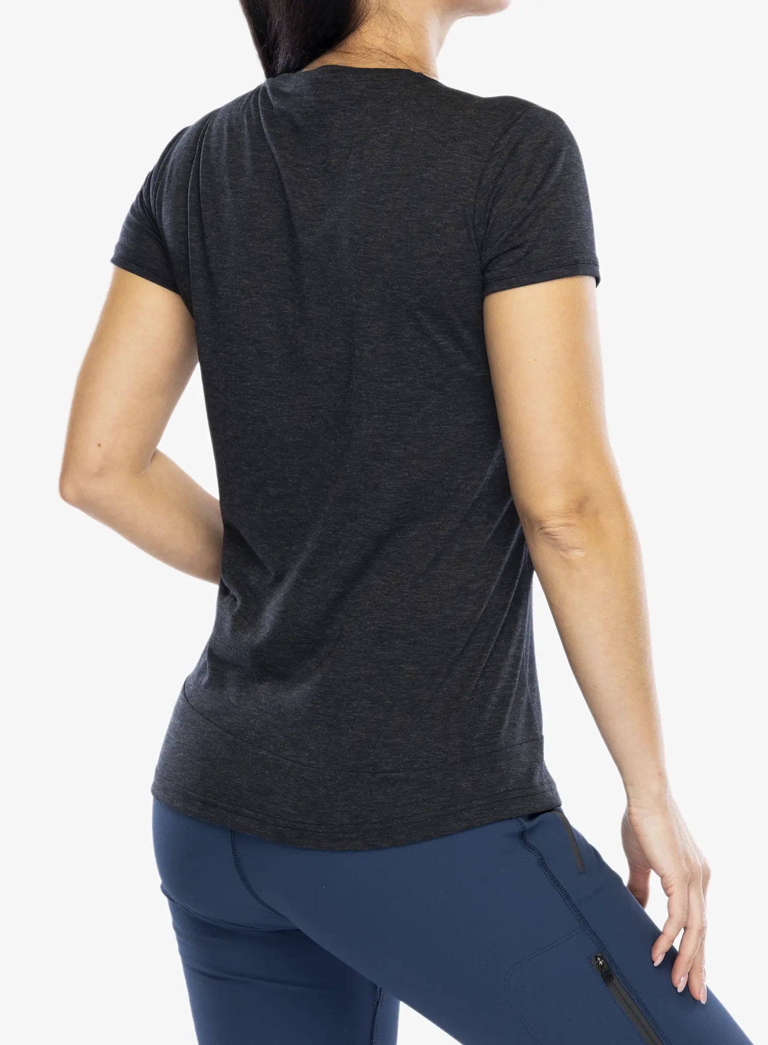 Dámské rychleschnoucí triko Vaude Sveit Shirt - black/black