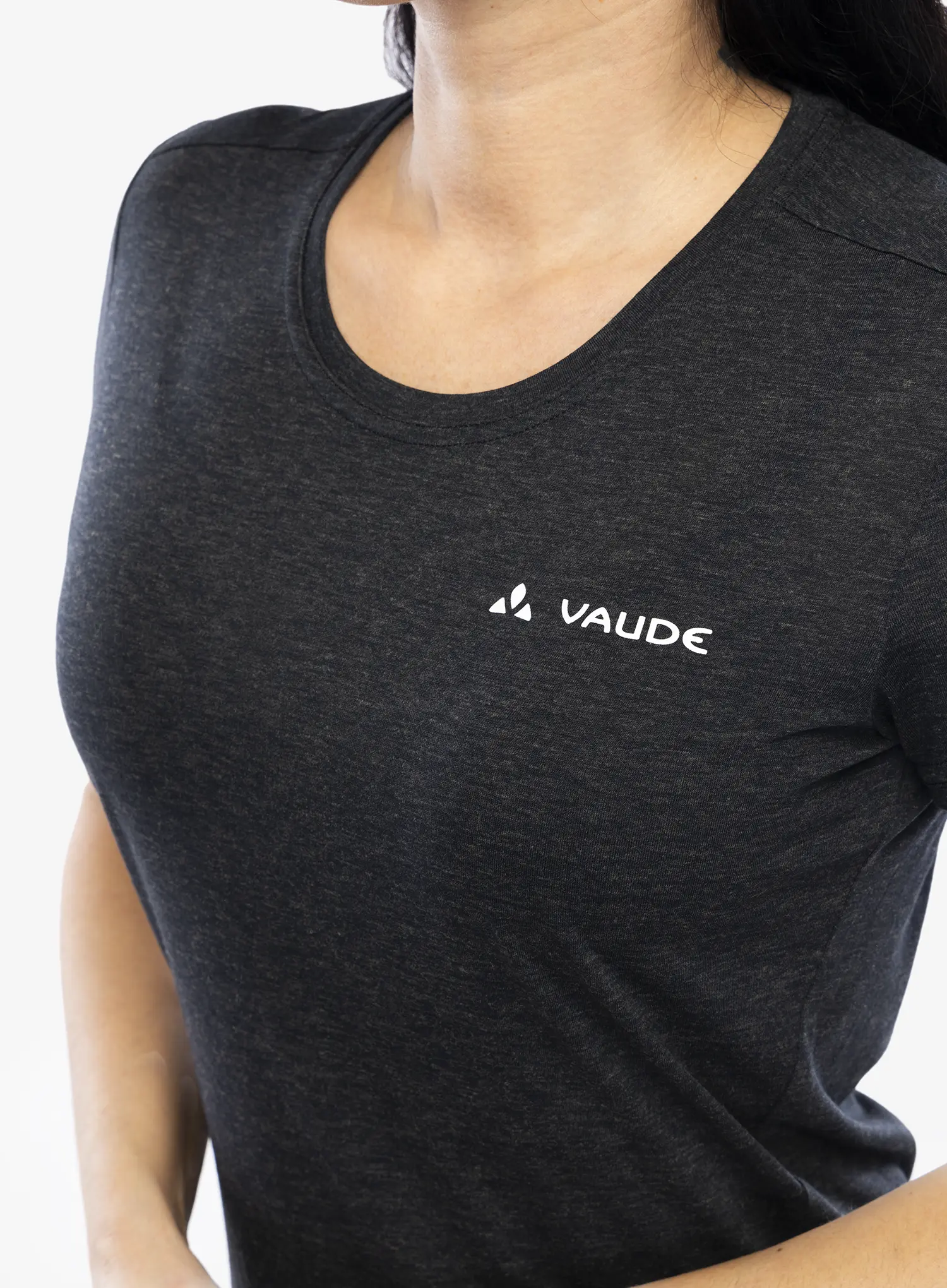 Dámské rychleschnoucí triko Vaude Sveit Shirt - black/black