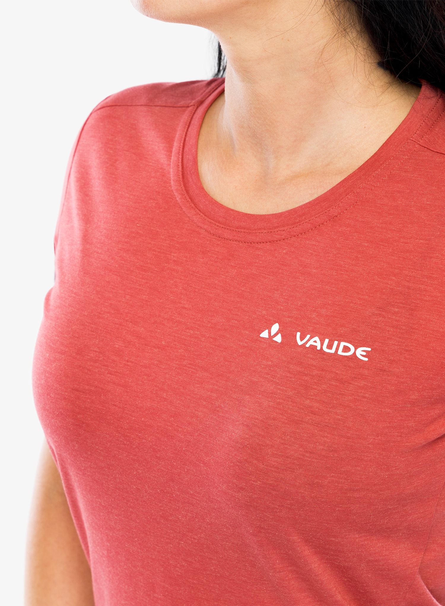 Dámské rychleschnoucí triko Vaude Sveit Shirt - brick