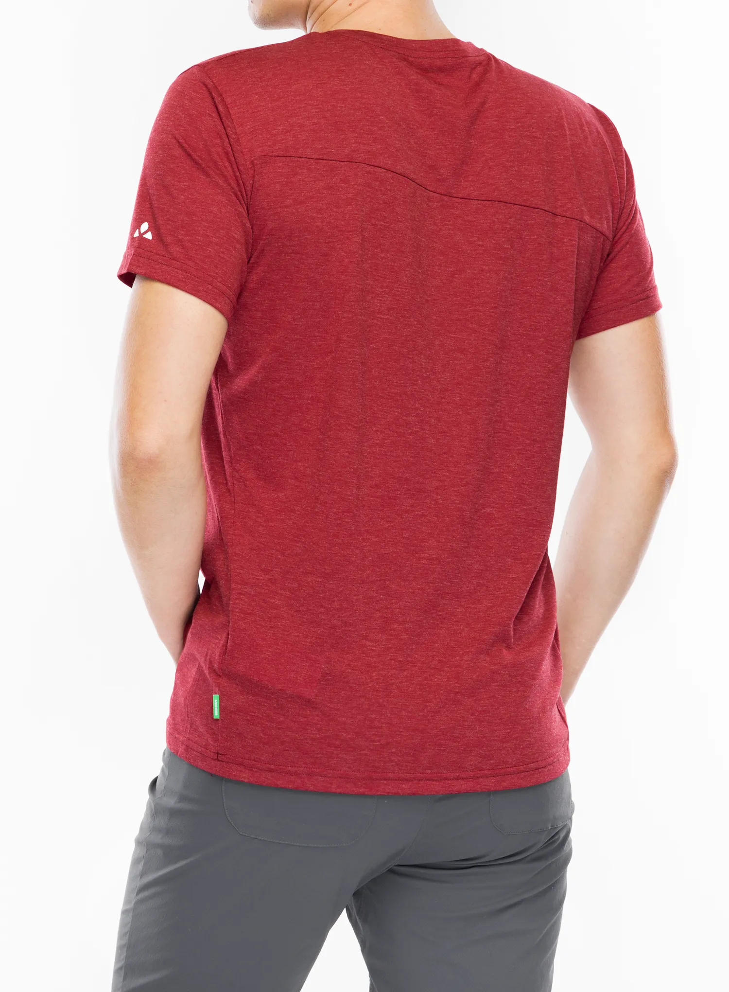Rychleschnoucí triko Vaude Sveit Shirt - carmine