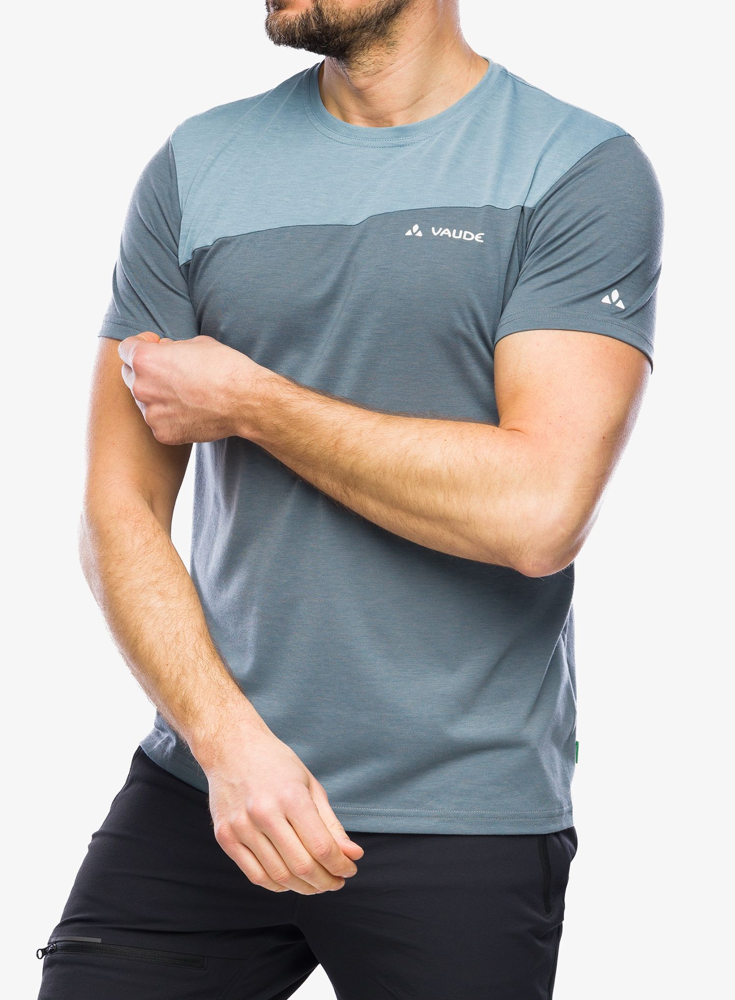 Rychleschnoucí triko Vaude Sveit Shirt - heron