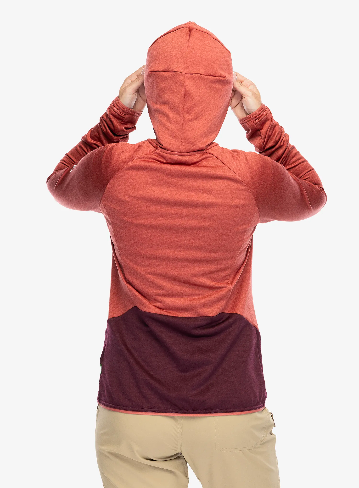 Fleece mikina dámská Vaude Tekoa Fleece Jacket II - brick