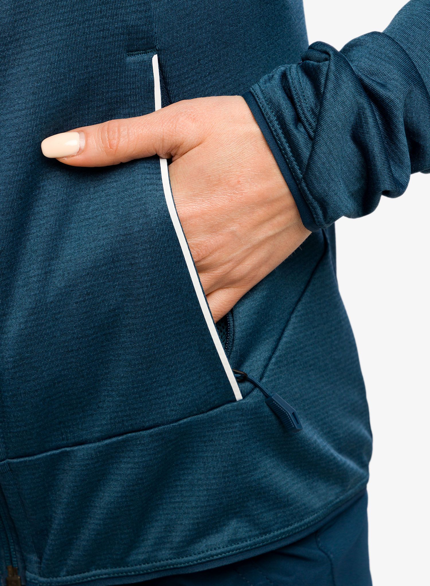 Fleece mikina dámská Vaude Tekoa Fleece Jacket II - dark sea