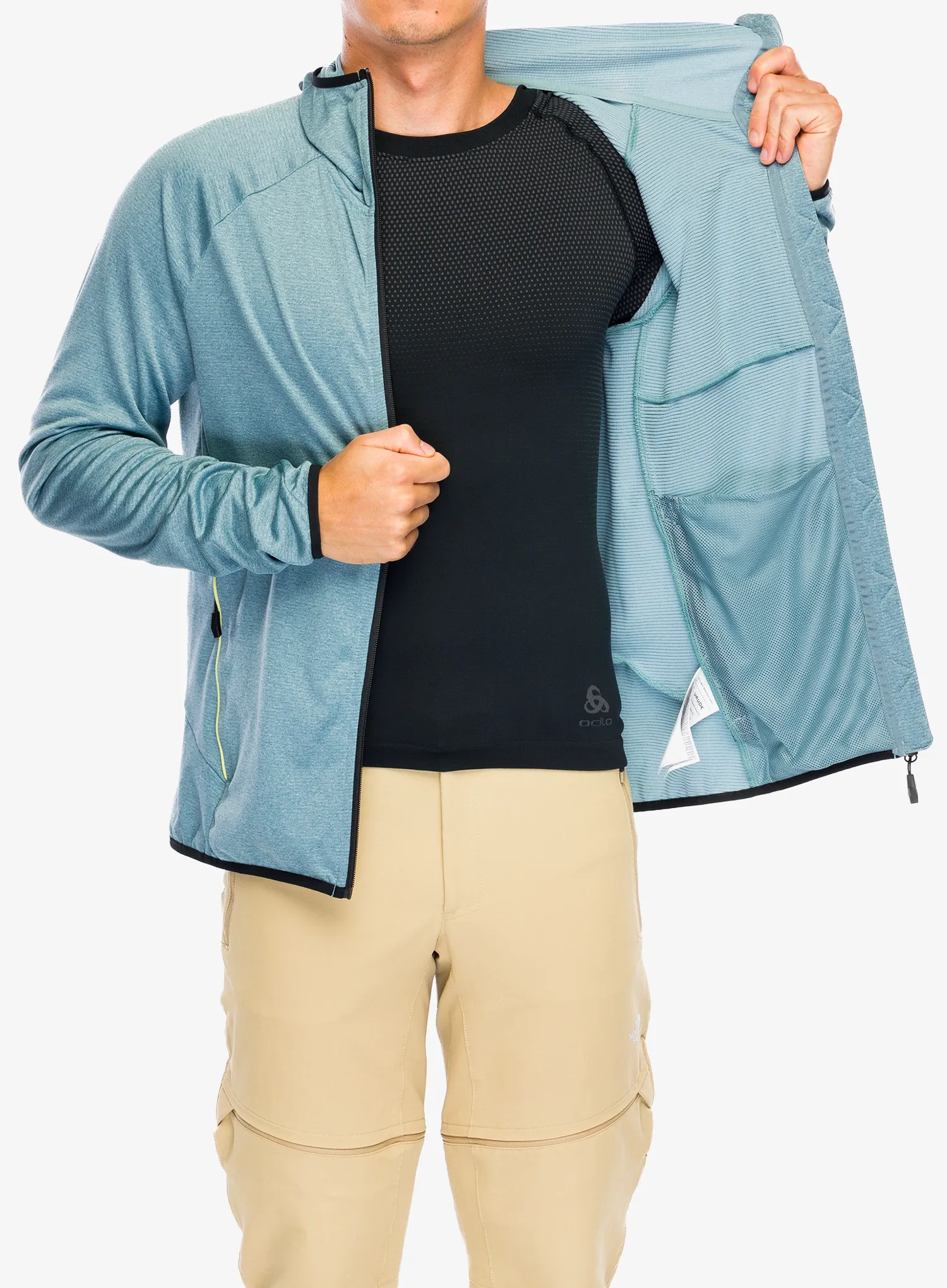 Fleece mikina Vaude Tekoa Fleece Jacket II - nordic blue