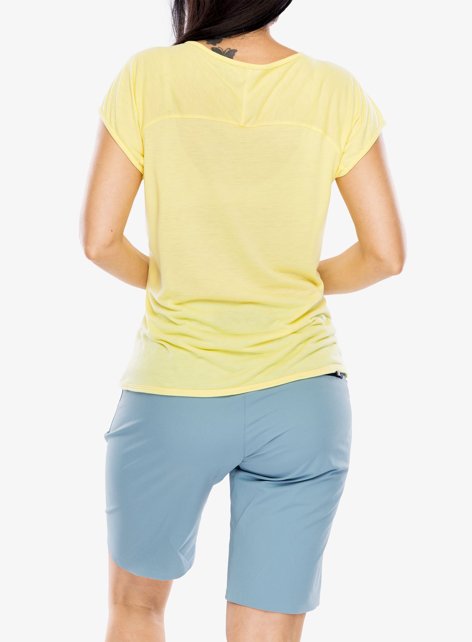 Dámské rychleschnoucí triko Vaude Tekoa T-Shirt II - mimosa