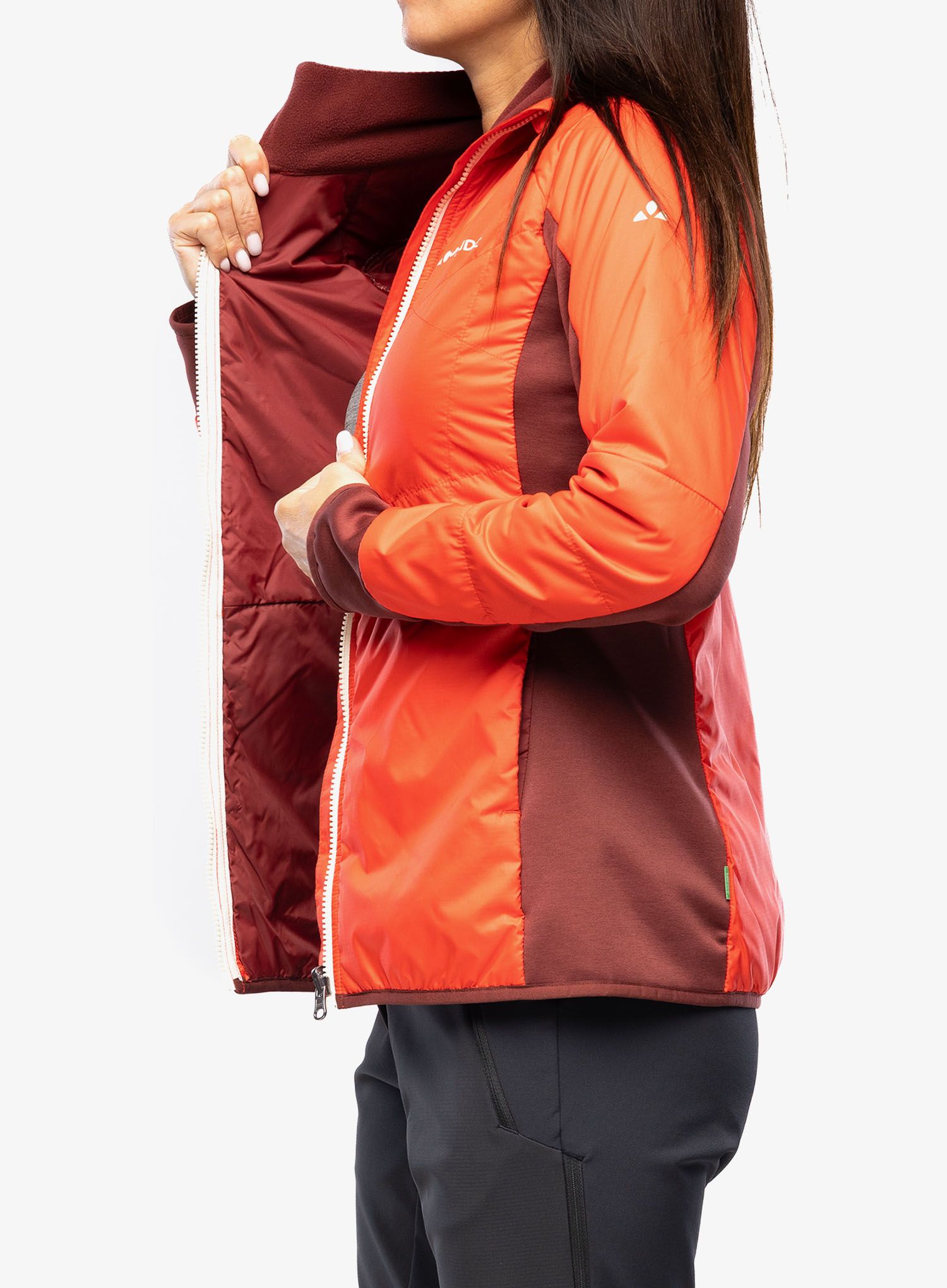 Bunda 3v1 dámská Vaude Valsorda 3in1 Jacket - flame