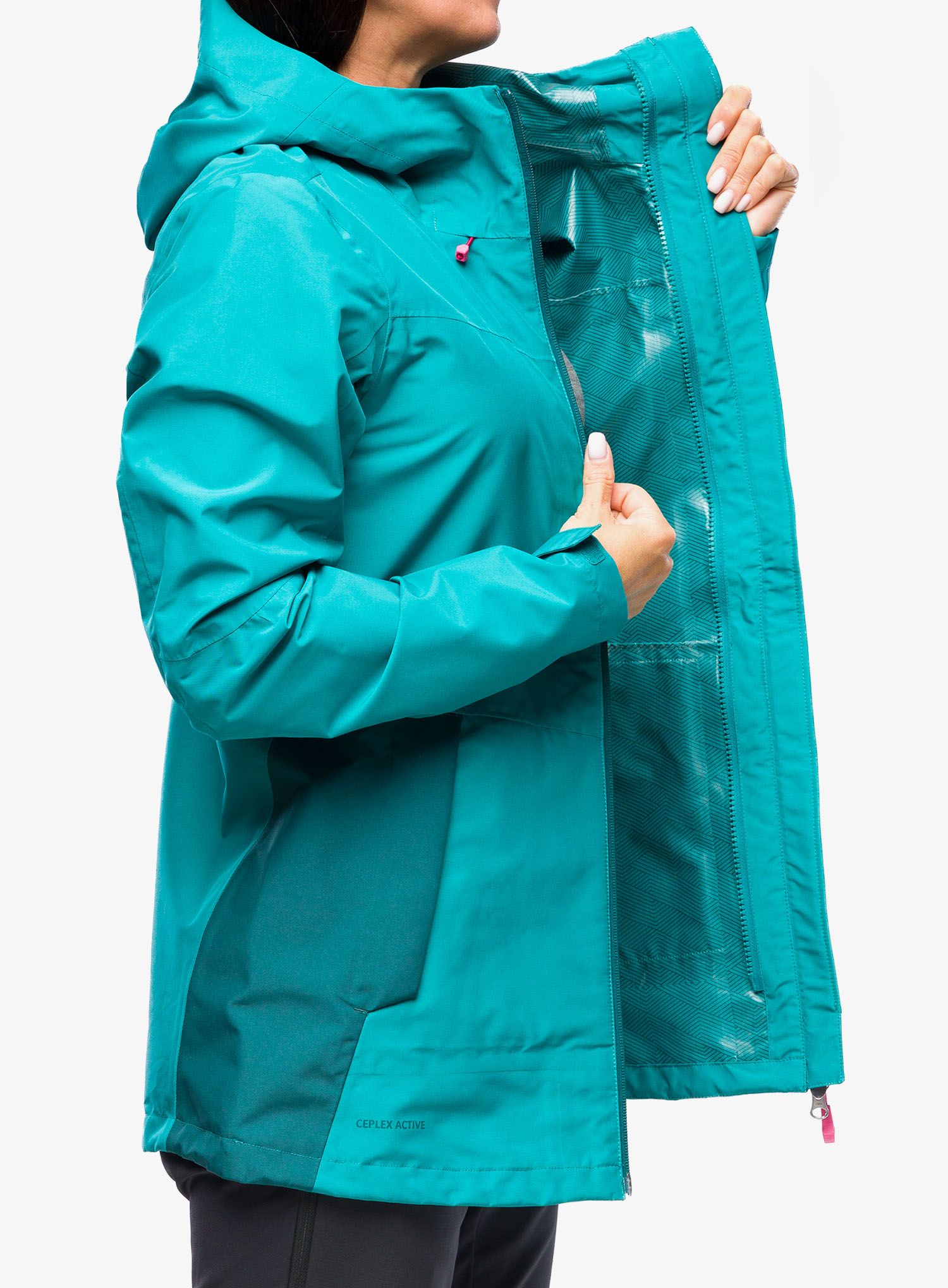 Bunda 3v1 dámská Vaude Valsorda 3in1 Jacket - wave