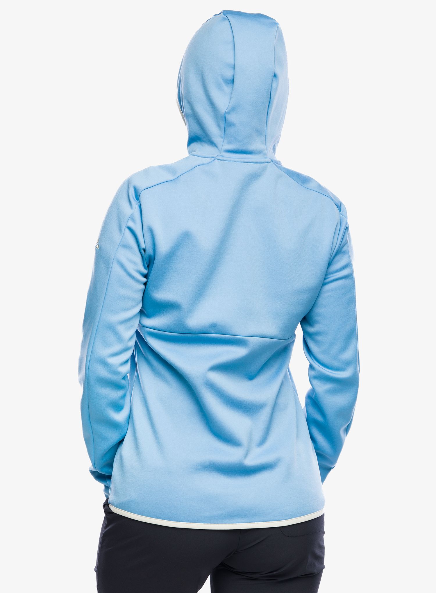 Fleecová mikina dámská Vaude Valsorda Fleece Hoody - pastel blue