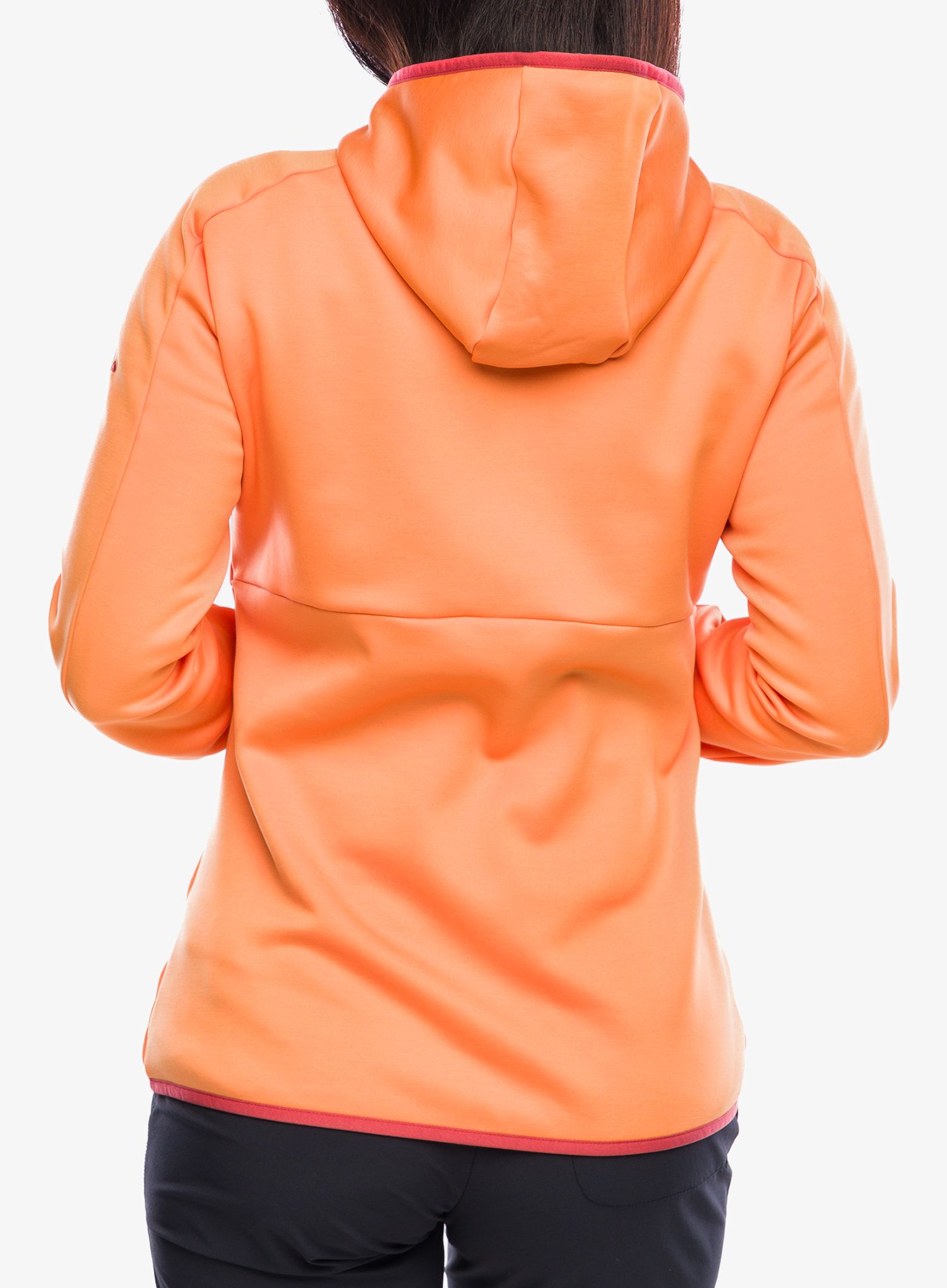 Fleecová mikina dámská Vaude Valsorda Fleece Hoody - sweet orange