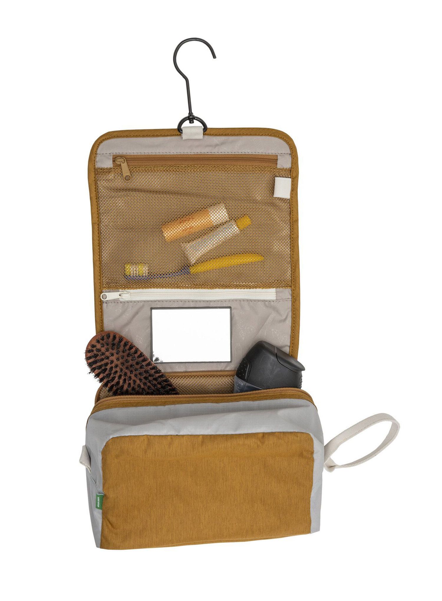 Kosmetická taštička Vaude Wash Bag L - peanut butter