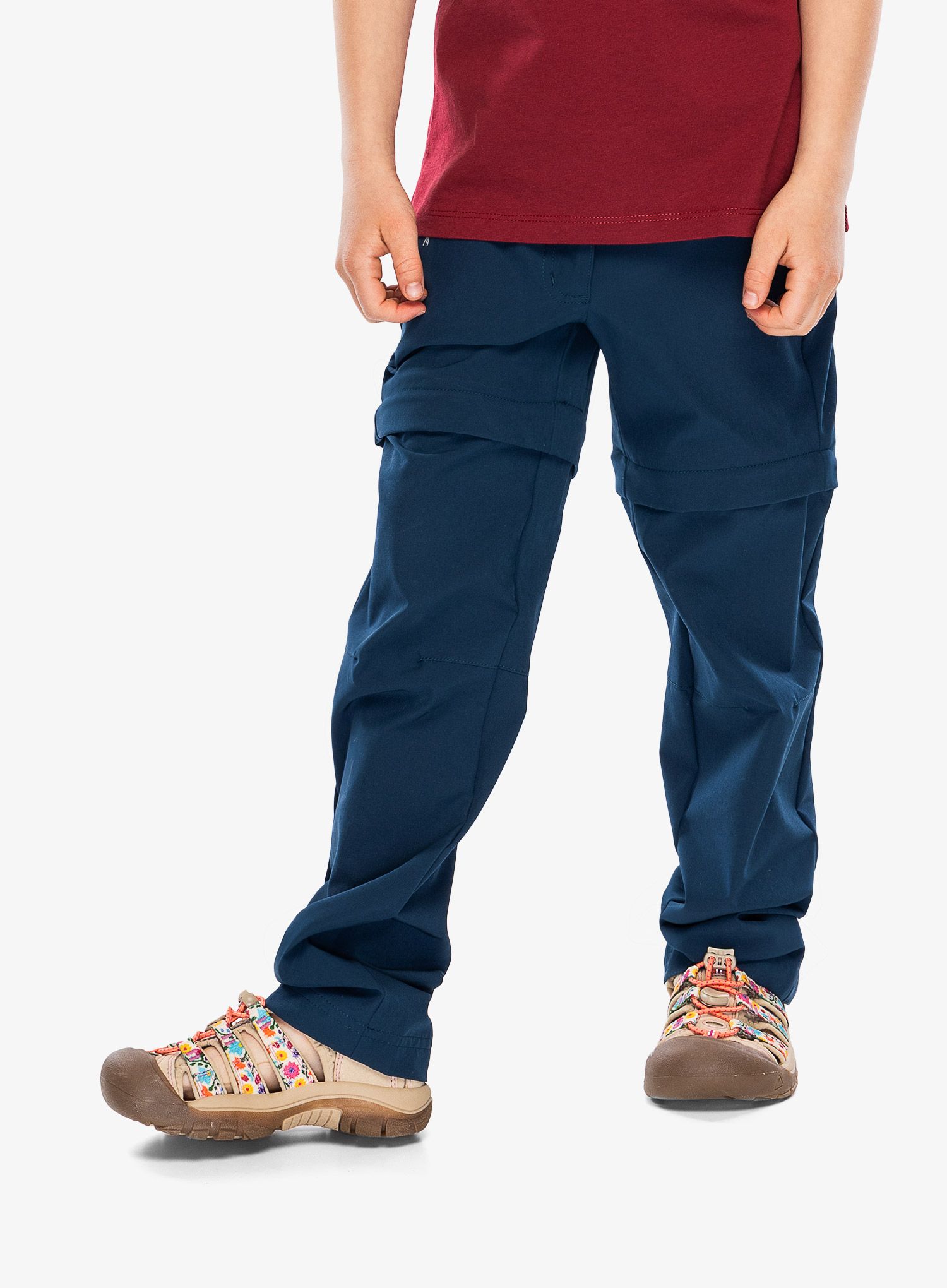 Dětské kalhoty Vaude ZO Pants Slim Fit - dark sea