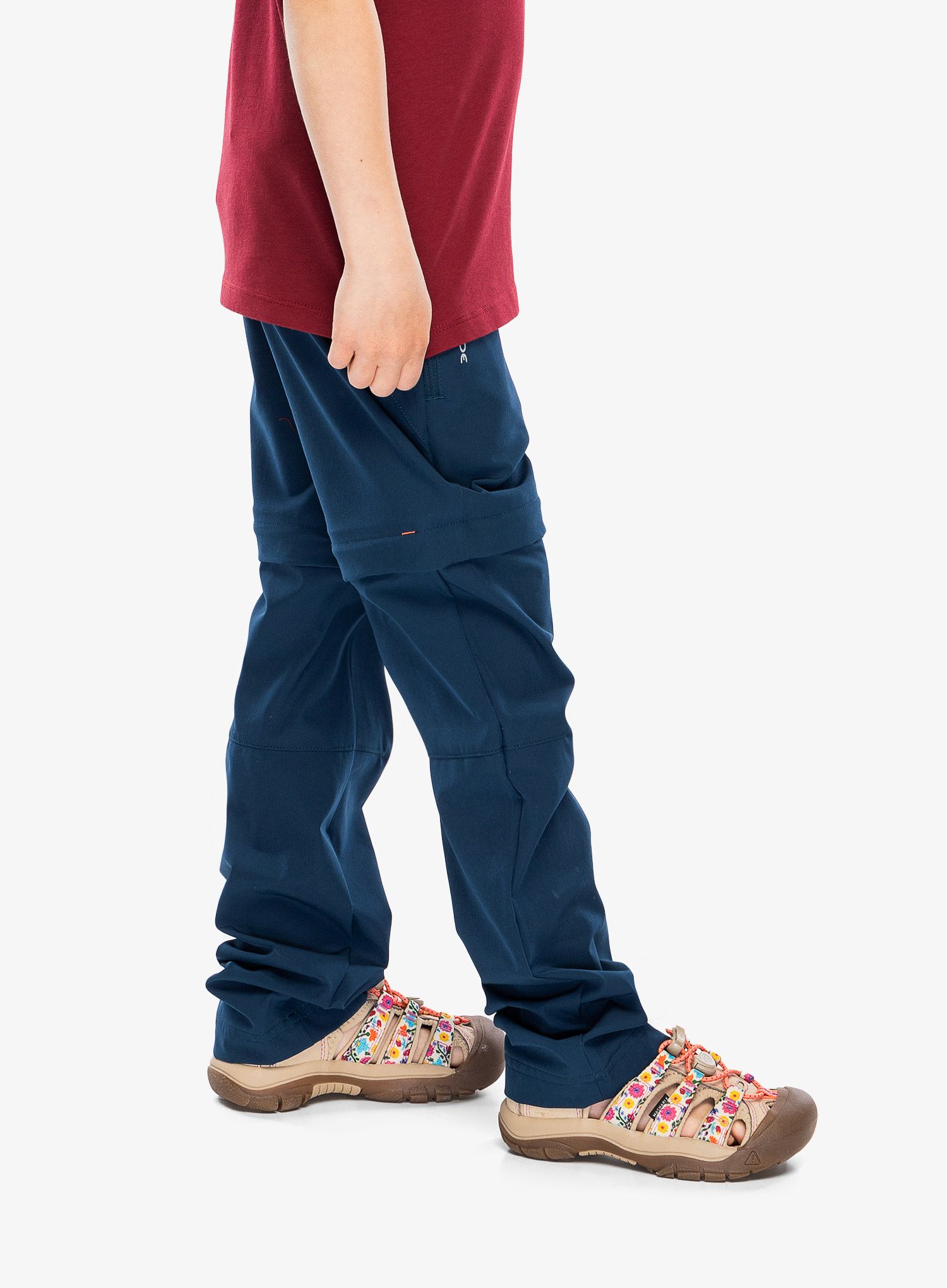 Dětské kalhoty Vaude ZO Pants Slim Fit - dark sea