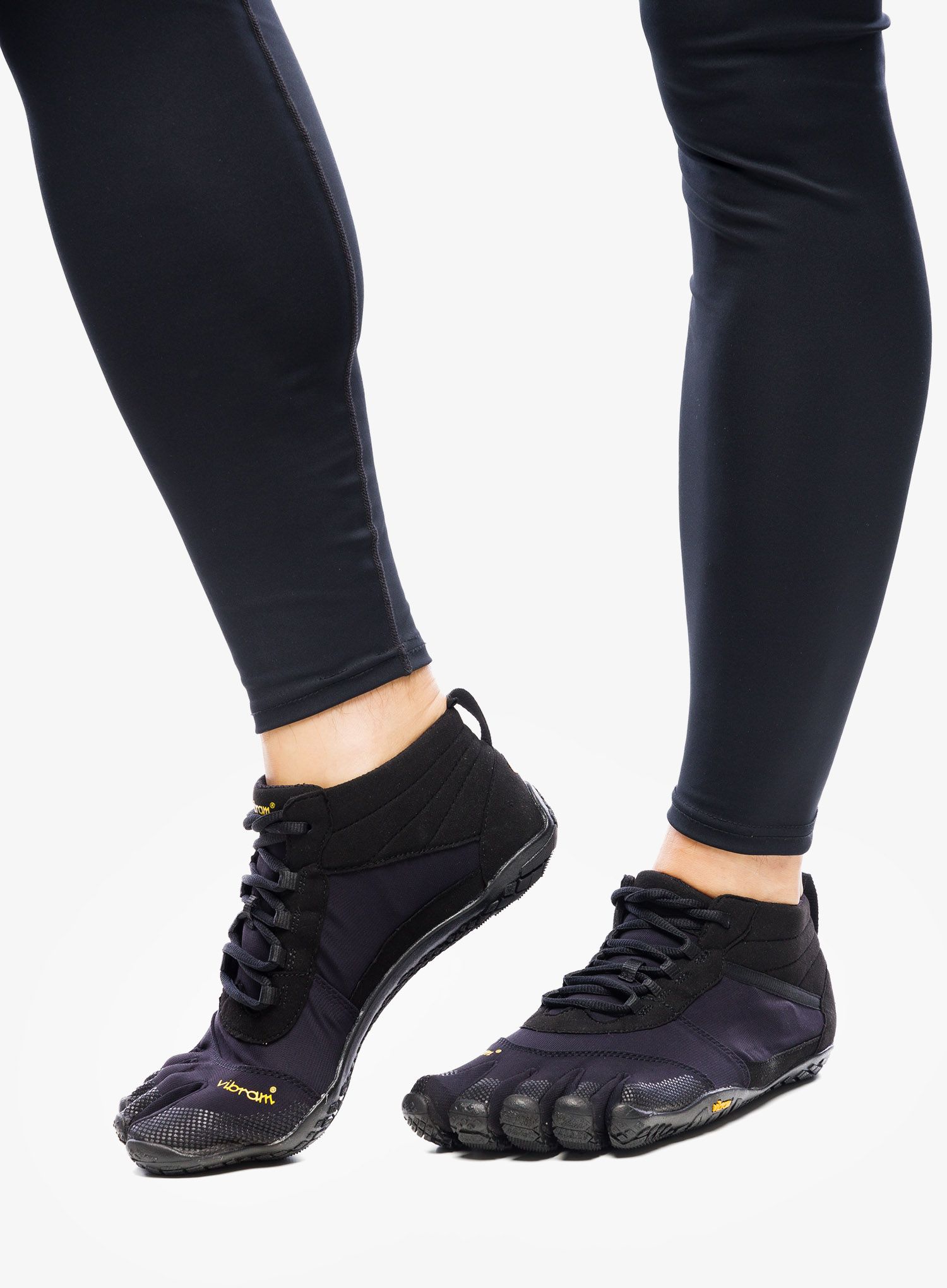 Turistické boty Vibram Fivefingers V-Trek - black/black