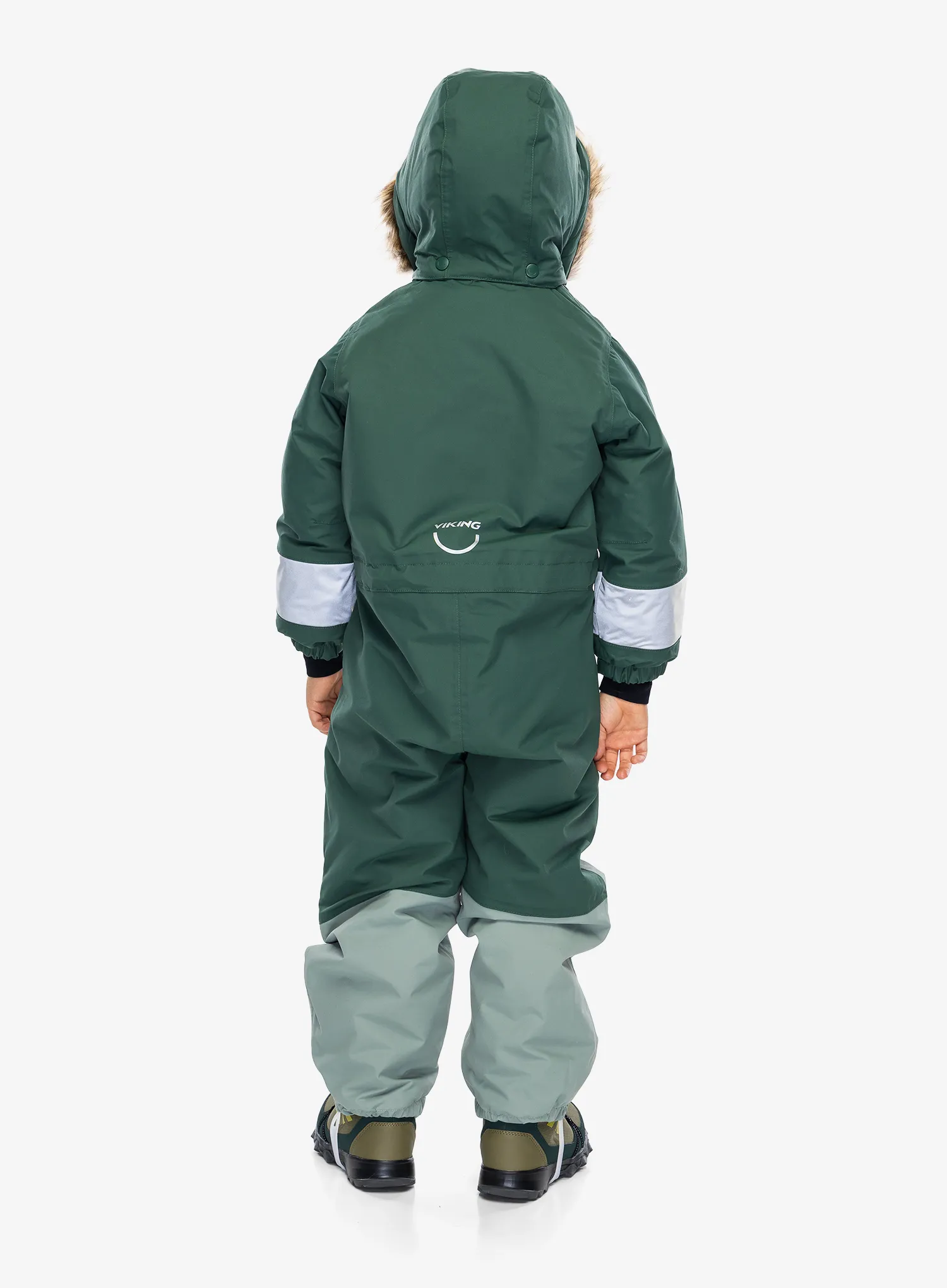 Dětská kombinéza Viking Alv Winter Playsuit - green