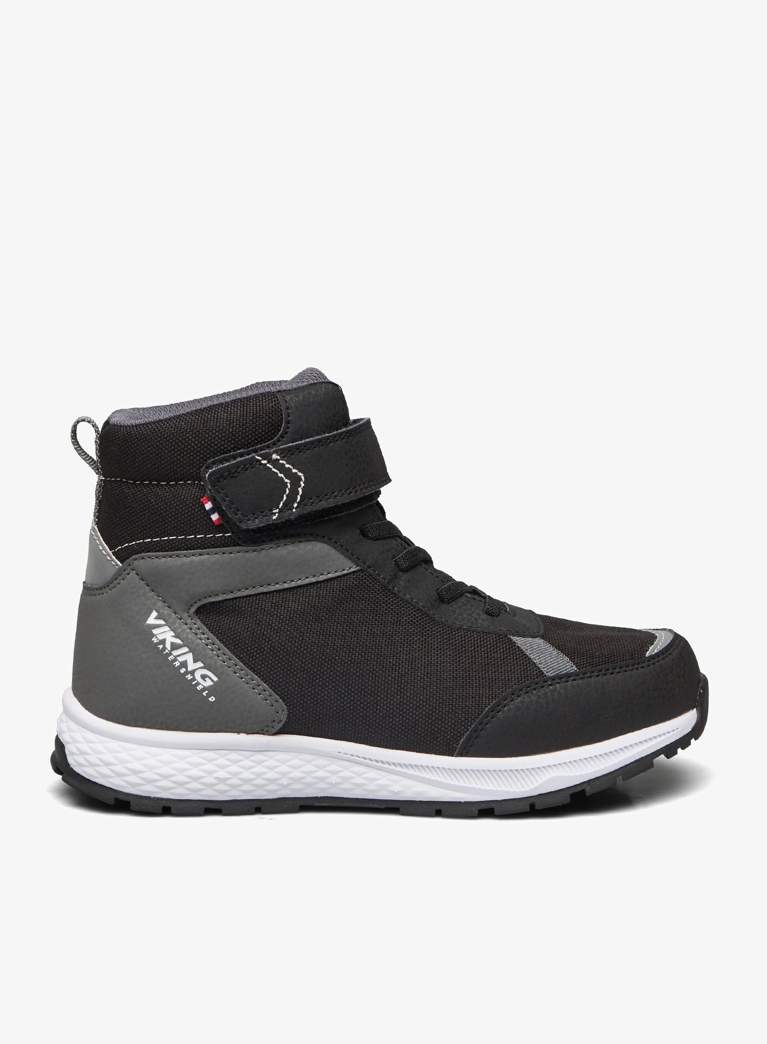 Dětské boty Viking Equip Warm WP 1V - black/grey