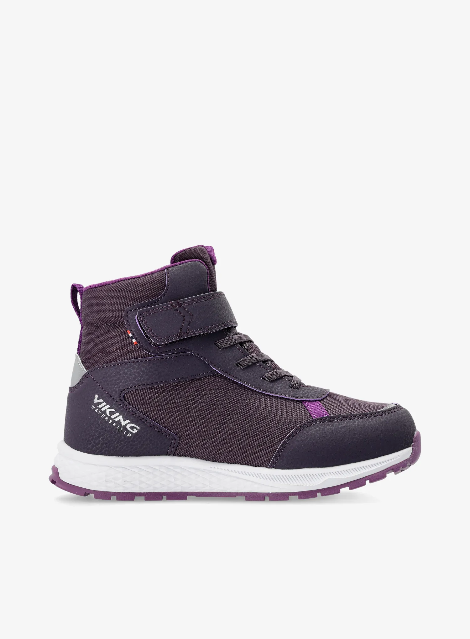 Dívčí obuv Viking Equip Warm WP 1V - aubergine/purple