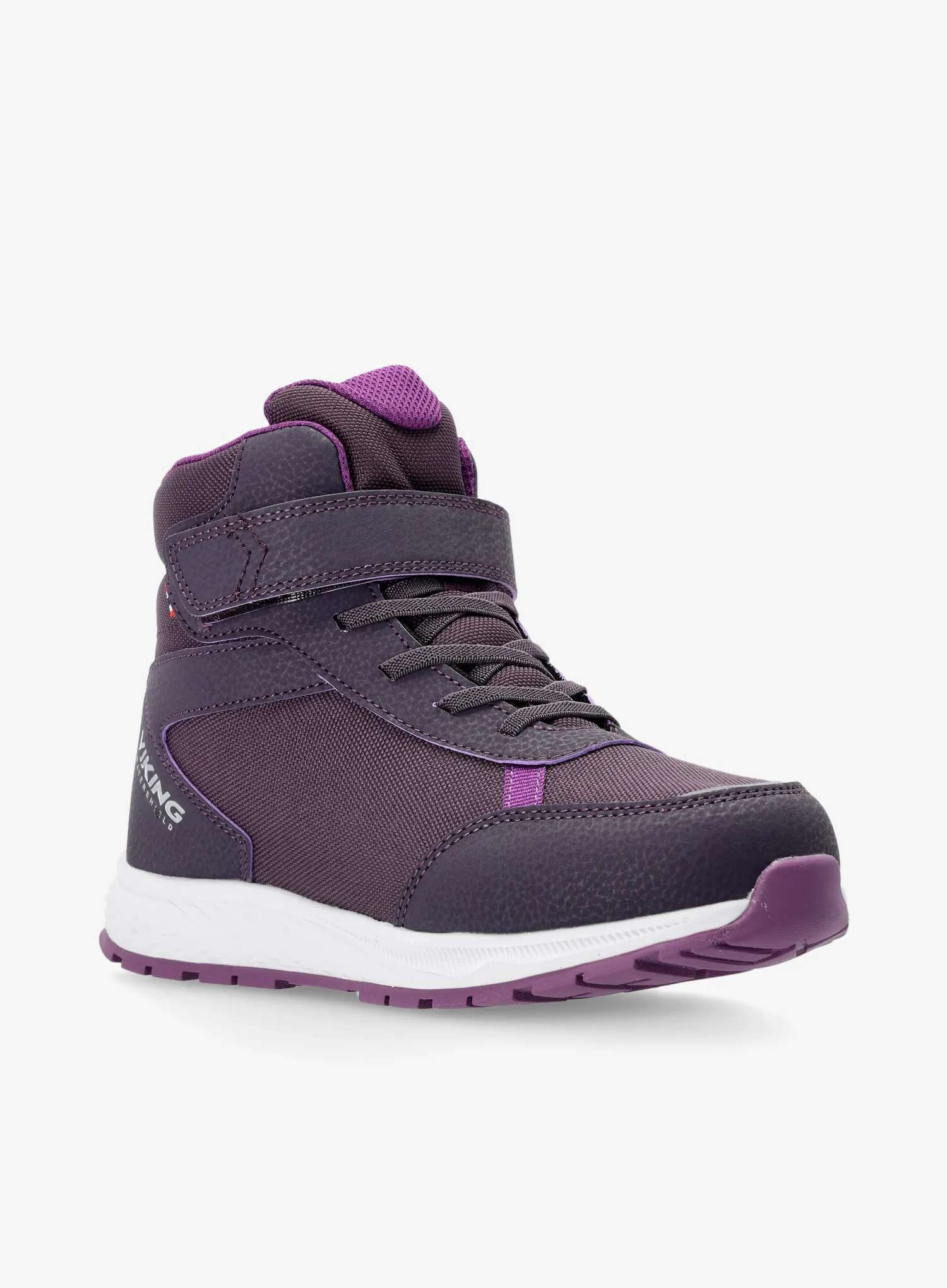 Dívčí obuv Viking Equip Warm WP 1V - aubergine/purple