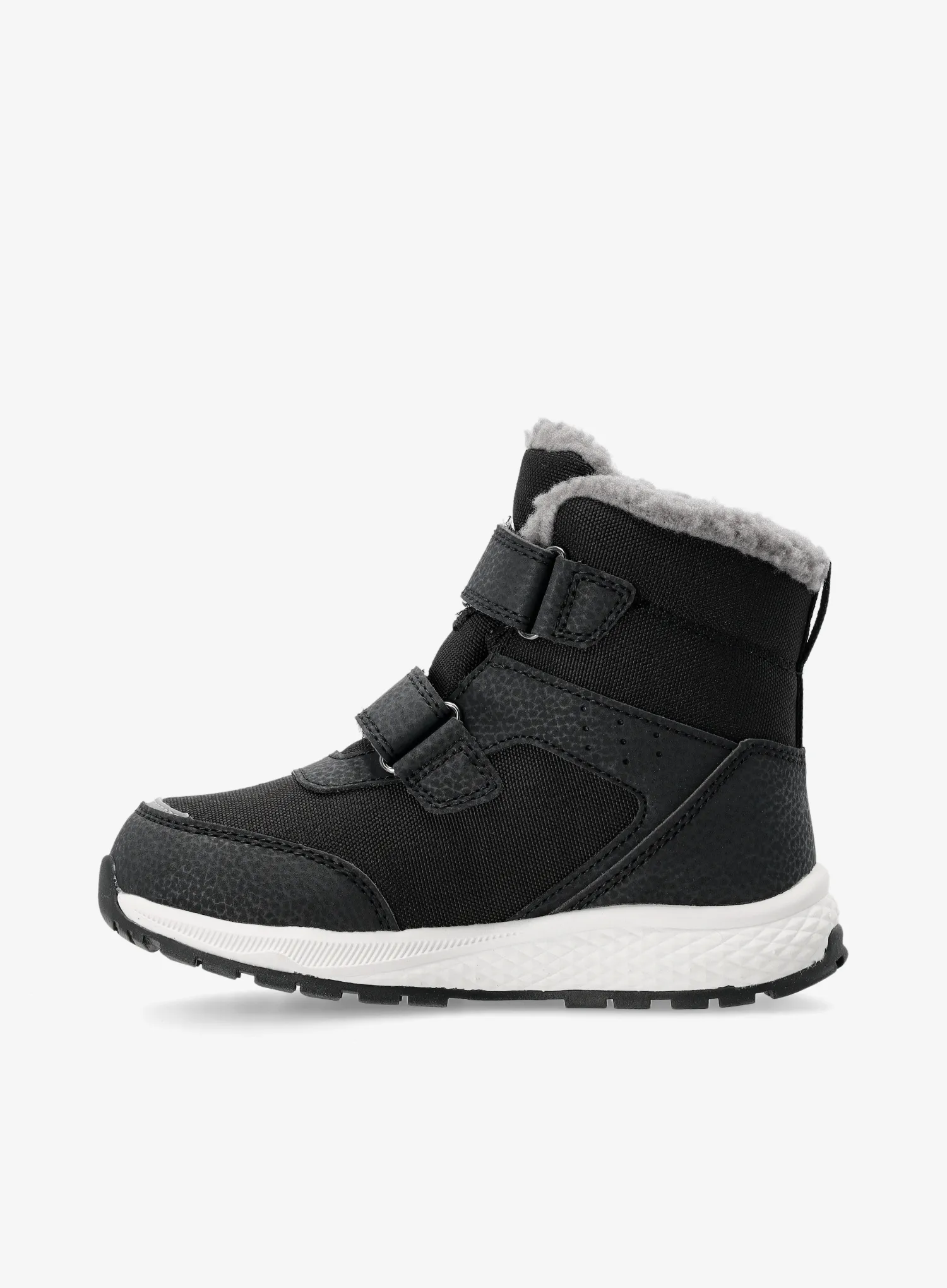 Dětské boty Viking Equip Warm WP 2V - black/grey