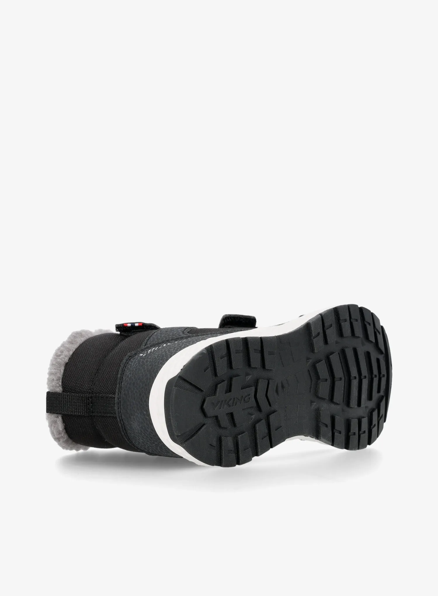 Dětské boty Viking Equip Warm WP 2V - black/grey
