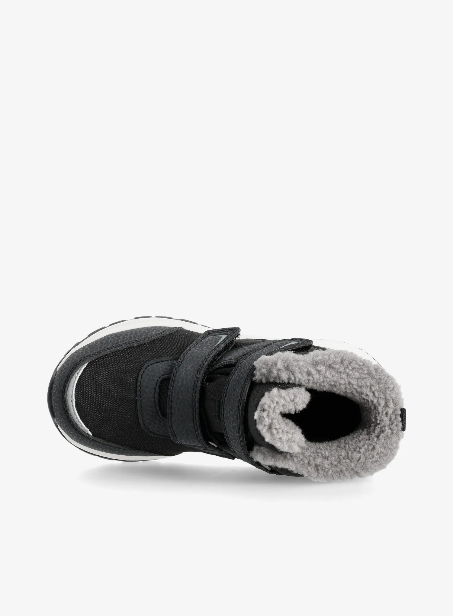 Dětské boty Viking Equip Warm WP 2V - black/grey