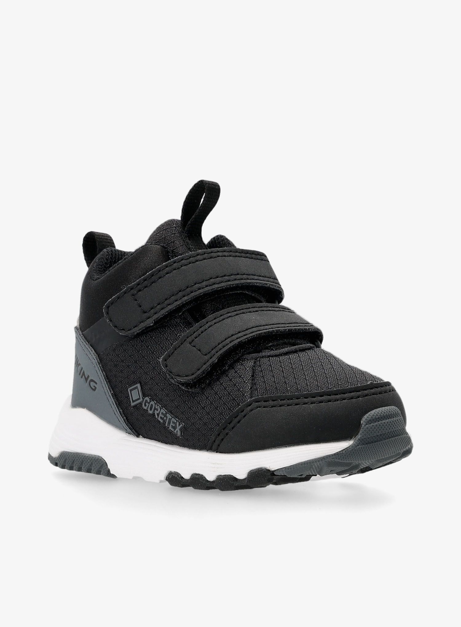 Dětské boty Viking Etne Mid GTX 2V - black/grey