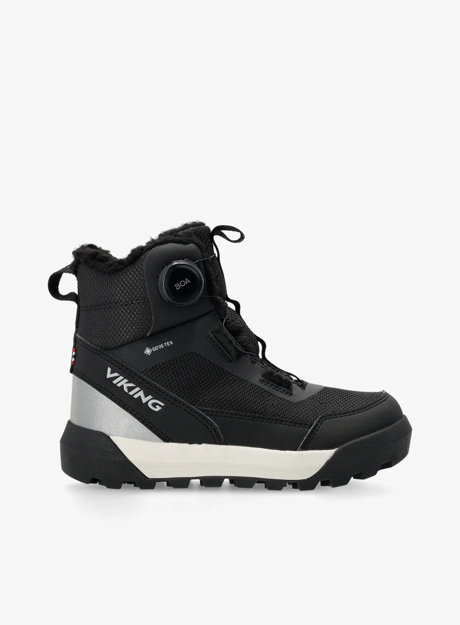 Dětské boty Viking Expower Warm GTX BOA - black