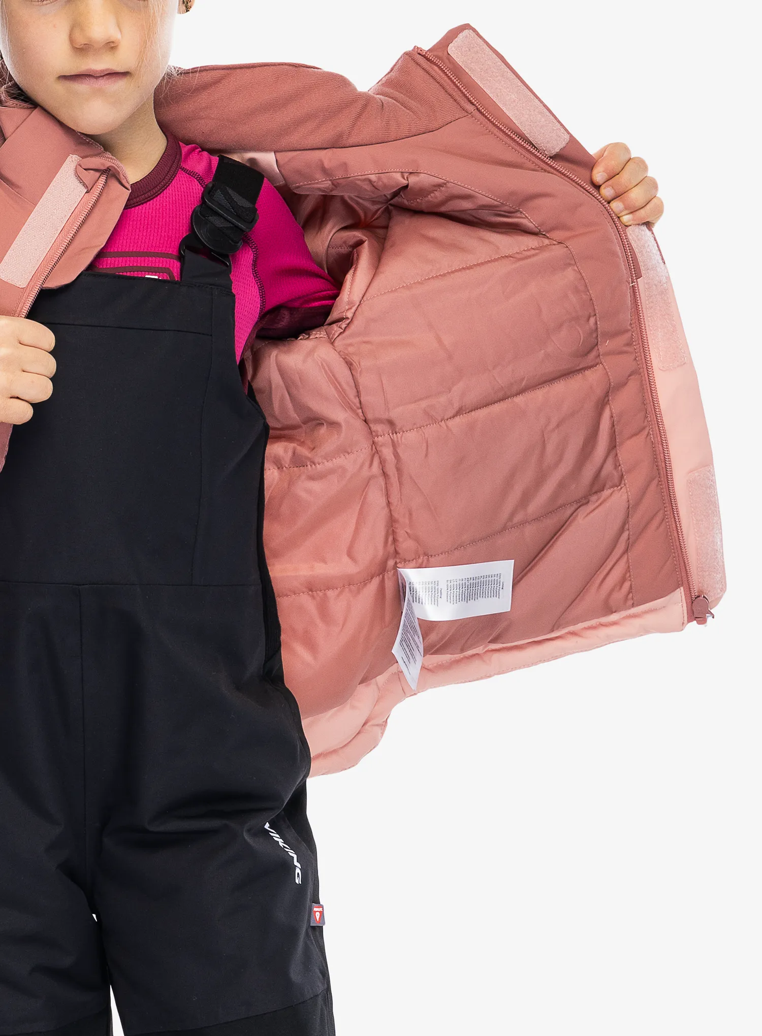 Dívčí bunda Viking Play Winter Jacket Thermal - pink