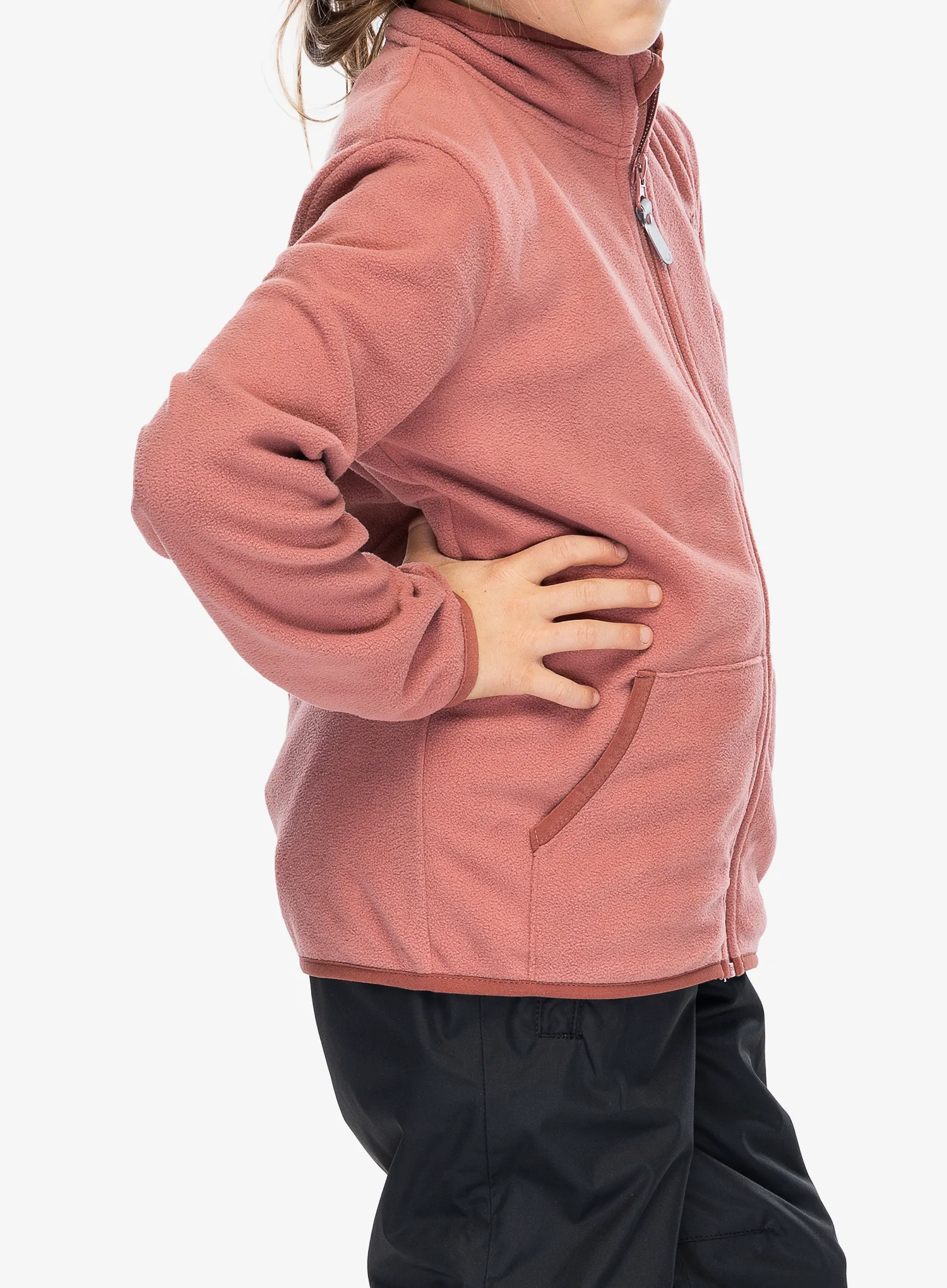 Dívčí mikina Viking Playtime Fleece Jacket Warm - pink