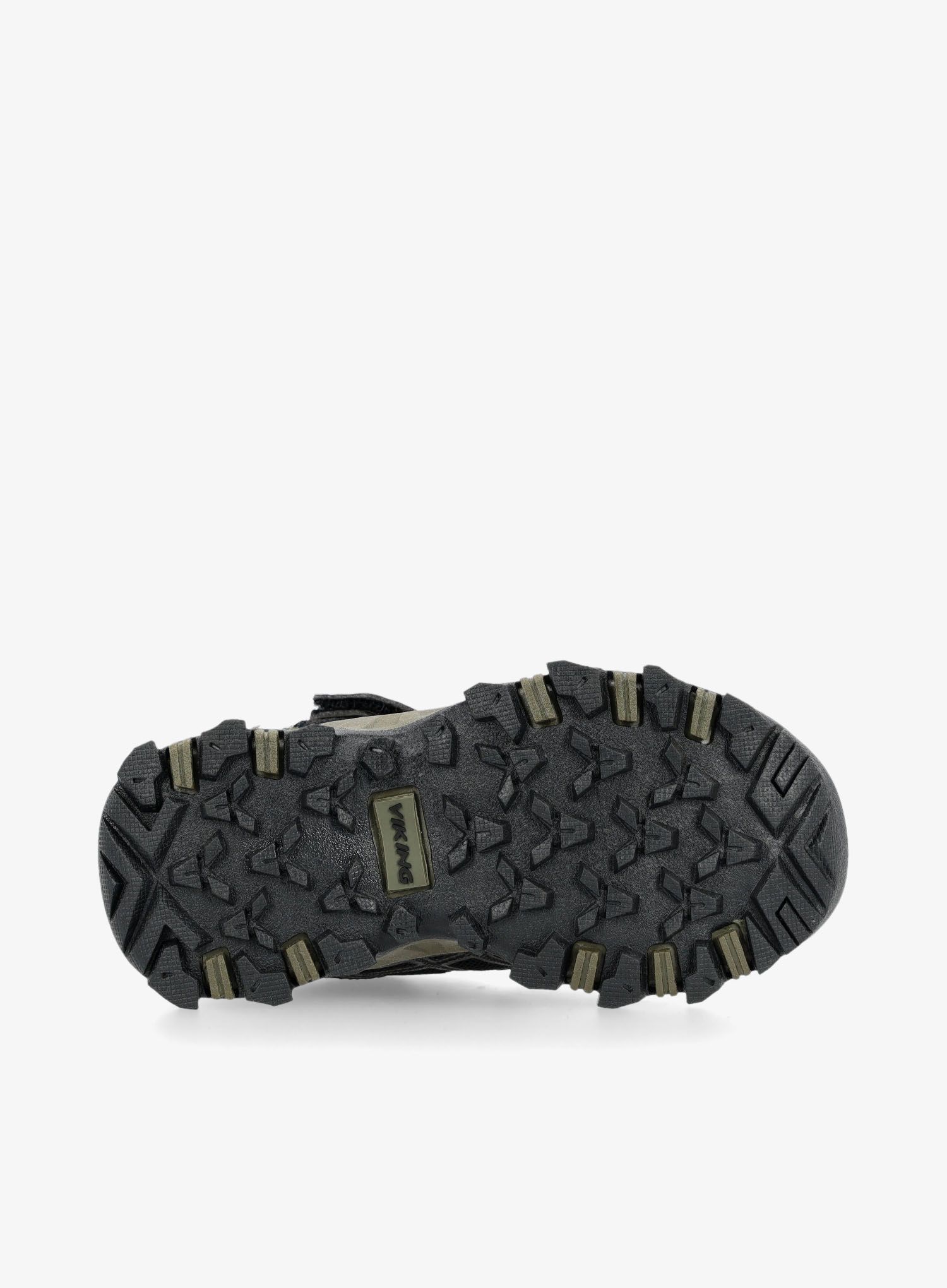 Dětské boty Viking Track Mid WP 2V - black/olive