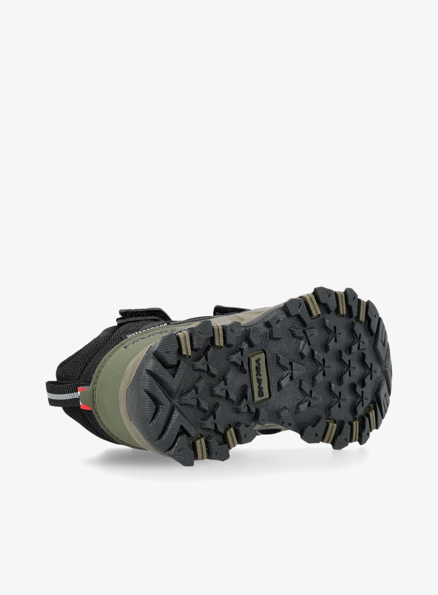 Dětské boty Viking Track Mid WP 2V - black/olive