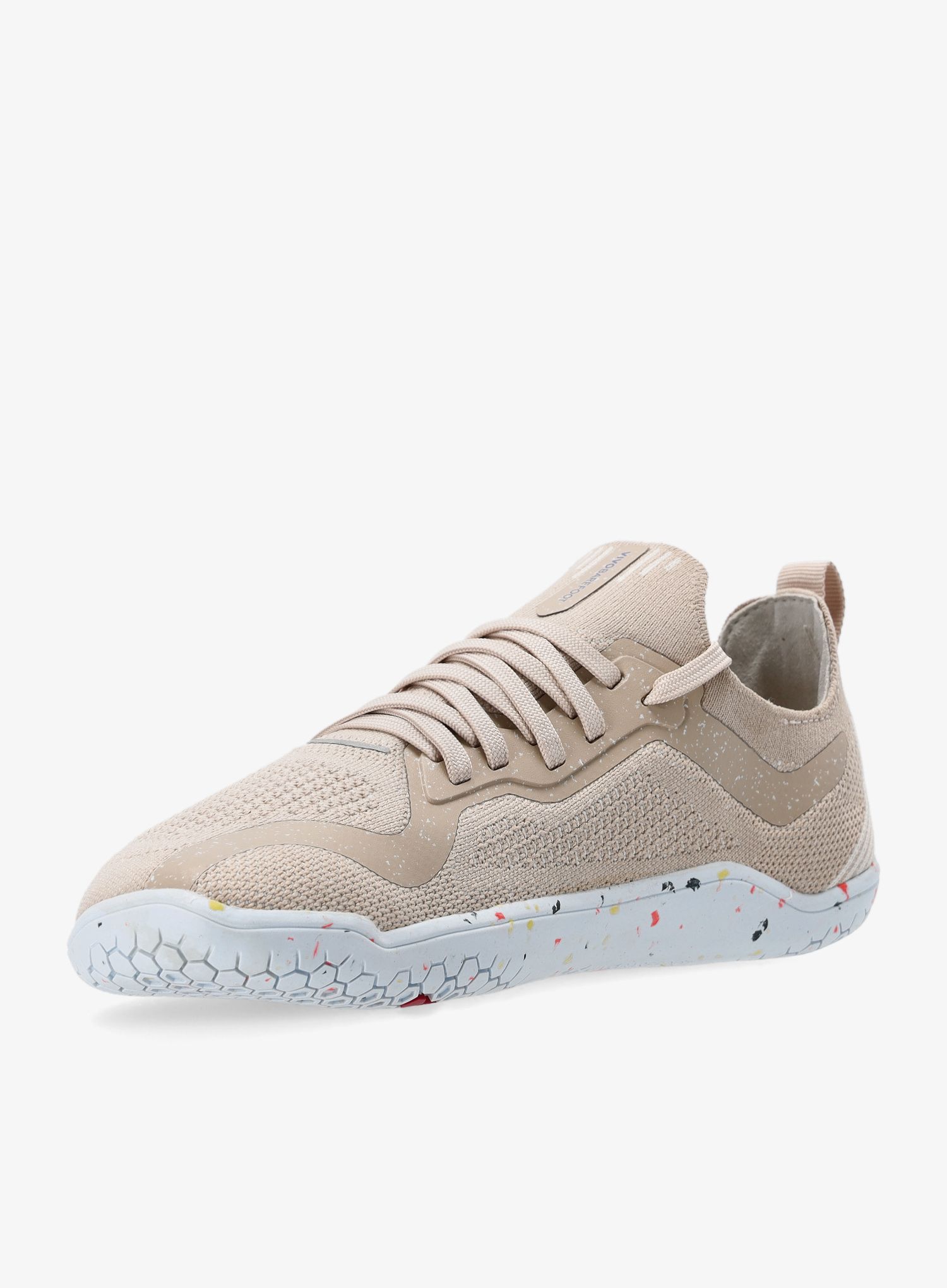 Dámské boty Vivobarefoot Primus Lite Knit - feather grey/oatmeal