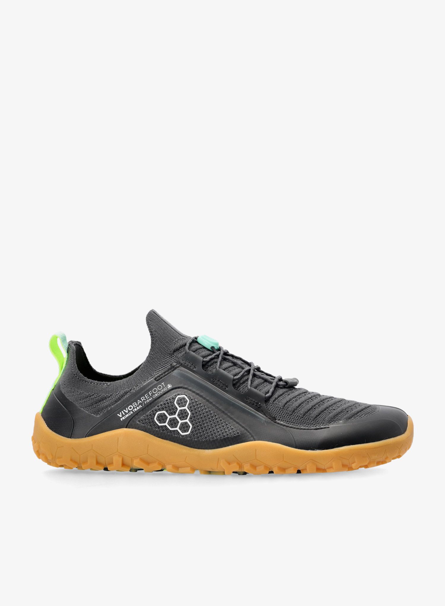 Trailové boty Vivobarefoot Primus Trail Knit FG - graphite/gum