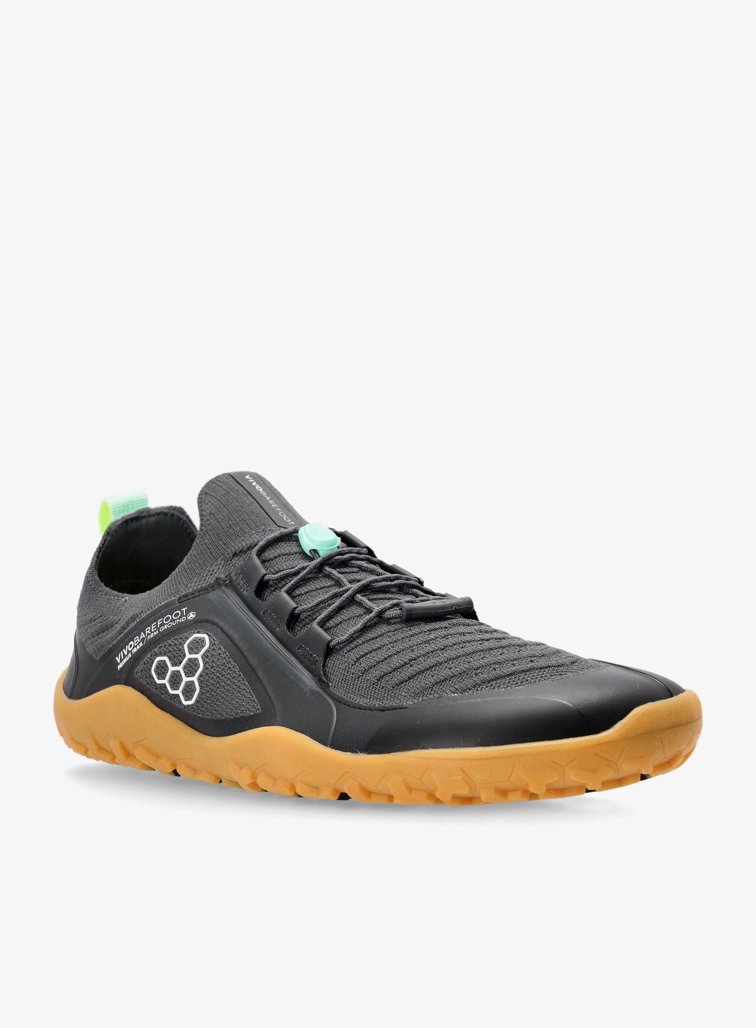 Trailové boty Vivobarefoot Primus Trail Knit FG - graphite/gum