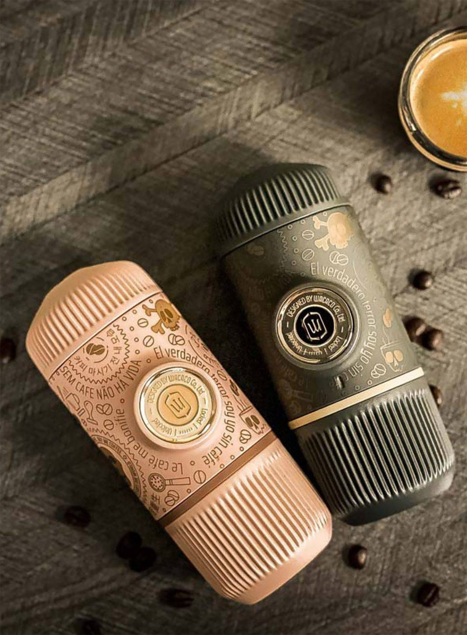 Kávovar Wacaco Nanopresso Dark Souls - pink
