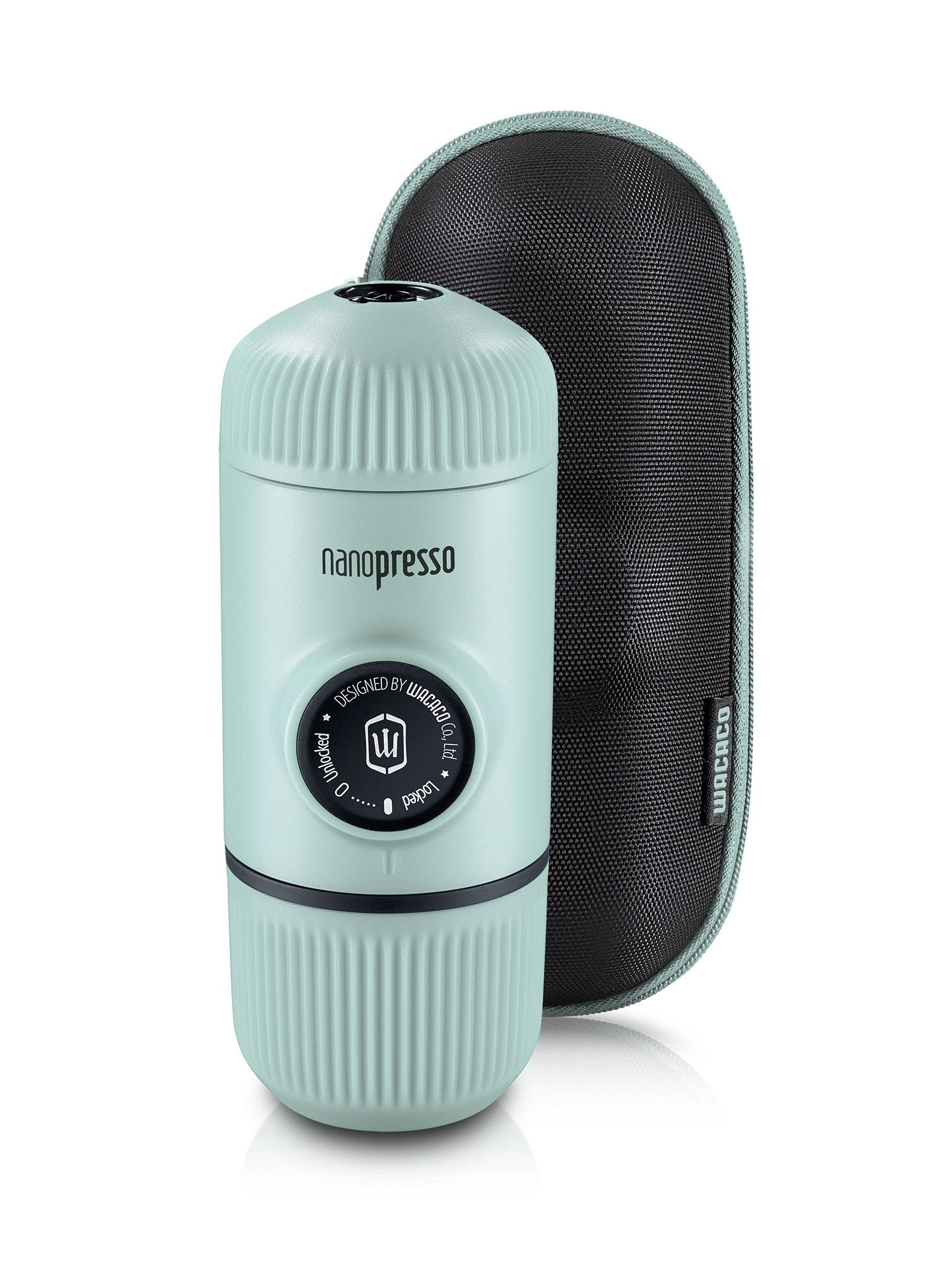 Kávovar Wacaco Nanopresso Elements + pouzdro - arctic blue