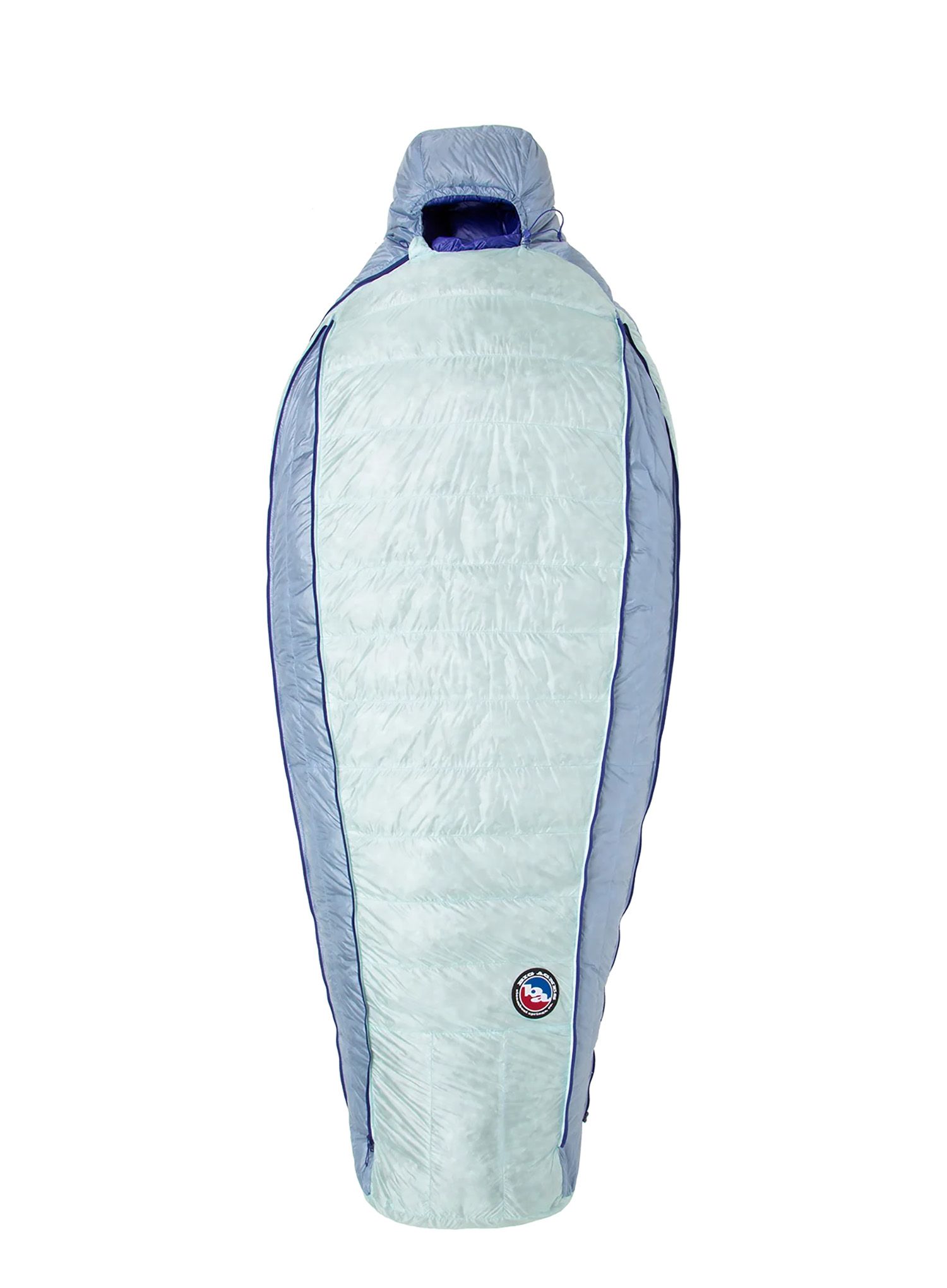 Dámský spací pytel Big Agnes W'S Torchlight Ul 20 (183 cm) Regular Right - blue/aqua