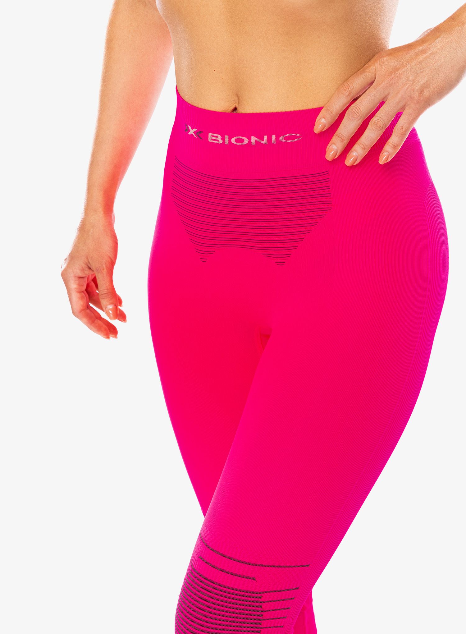 Dámské legíny X-Bionic Energizer 4.0 Pants 3/4 - flamingo/anthracit