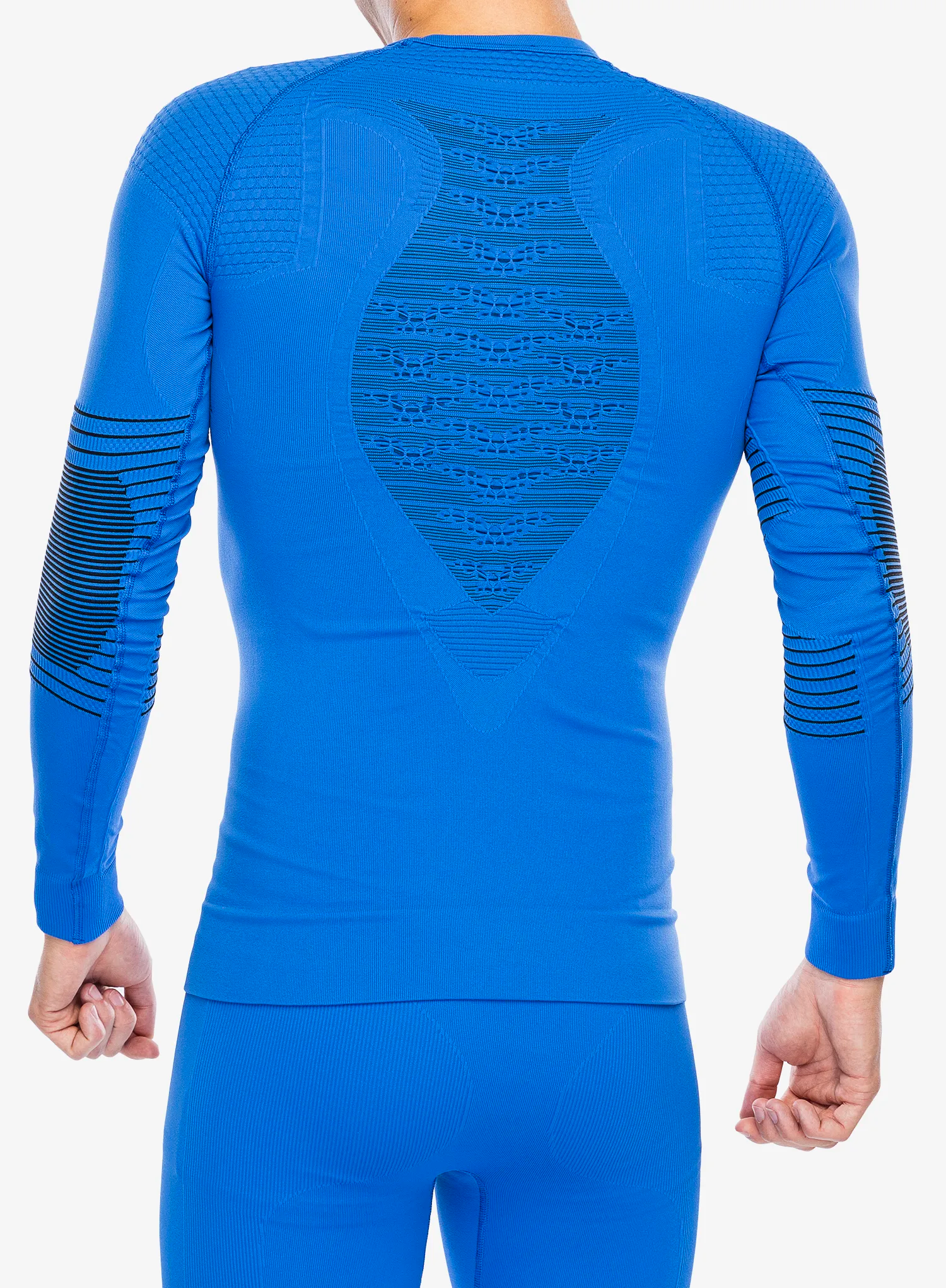 Funkční mikina X-Bionic Energizer 4.0 Shirt Round Neck - blossom blue/black