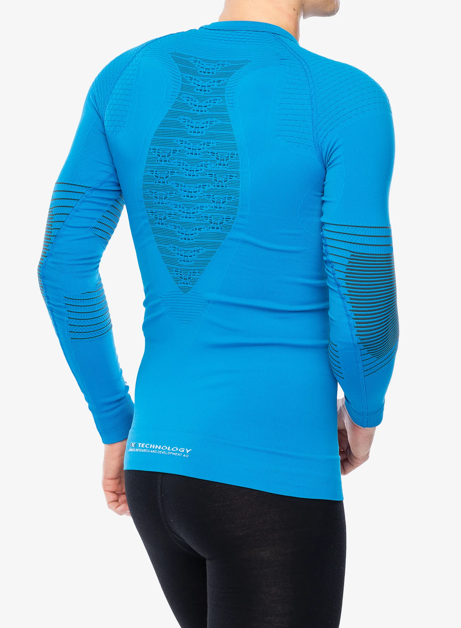 Termoaktivní mikina X-Bionic Energizer 4.0 Shirt Round Neck - blue/anth