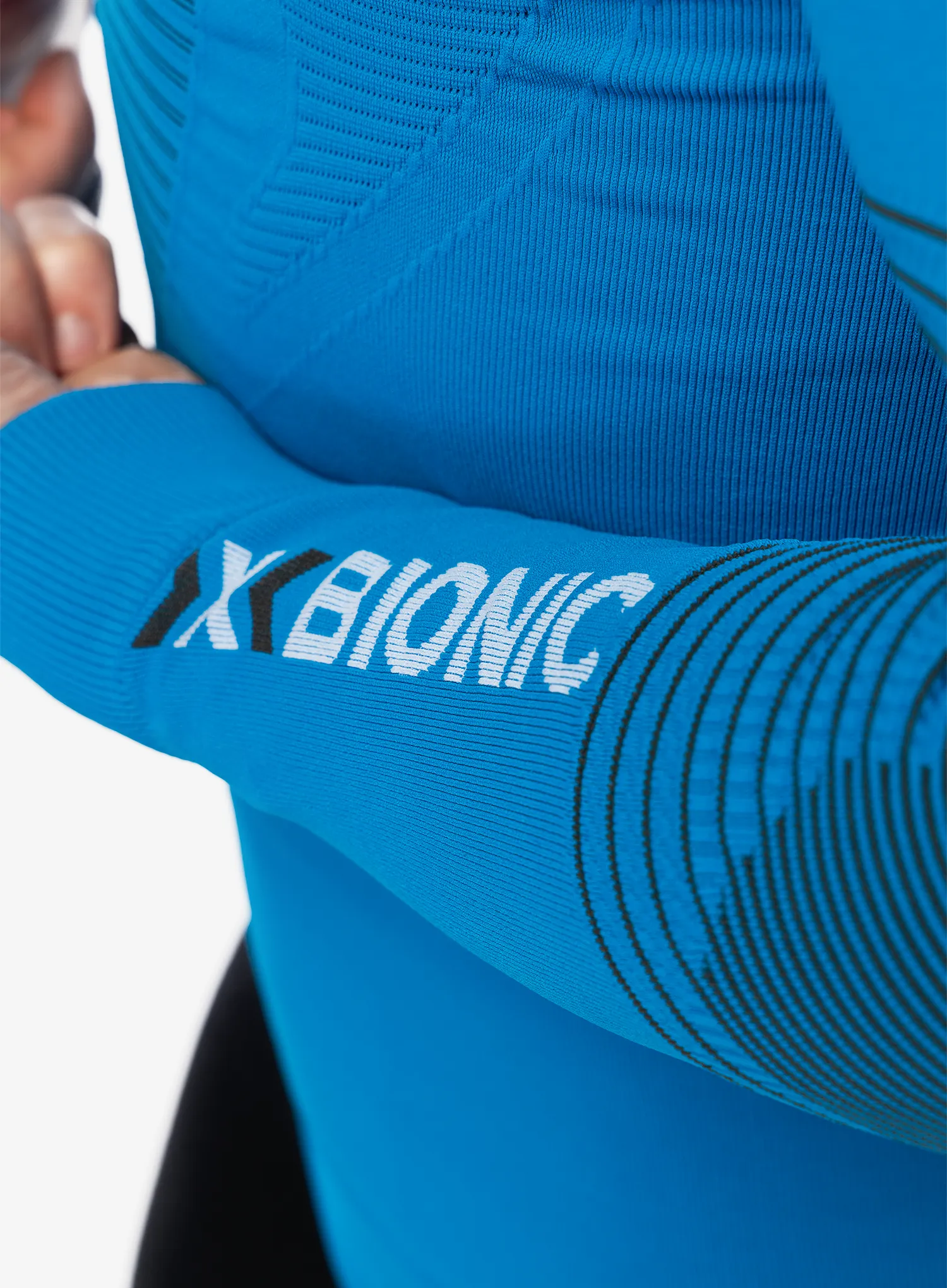 Termoaktivní mikina X-Bionic Energizer 4.0 Shirt Round Neck - blue/anth