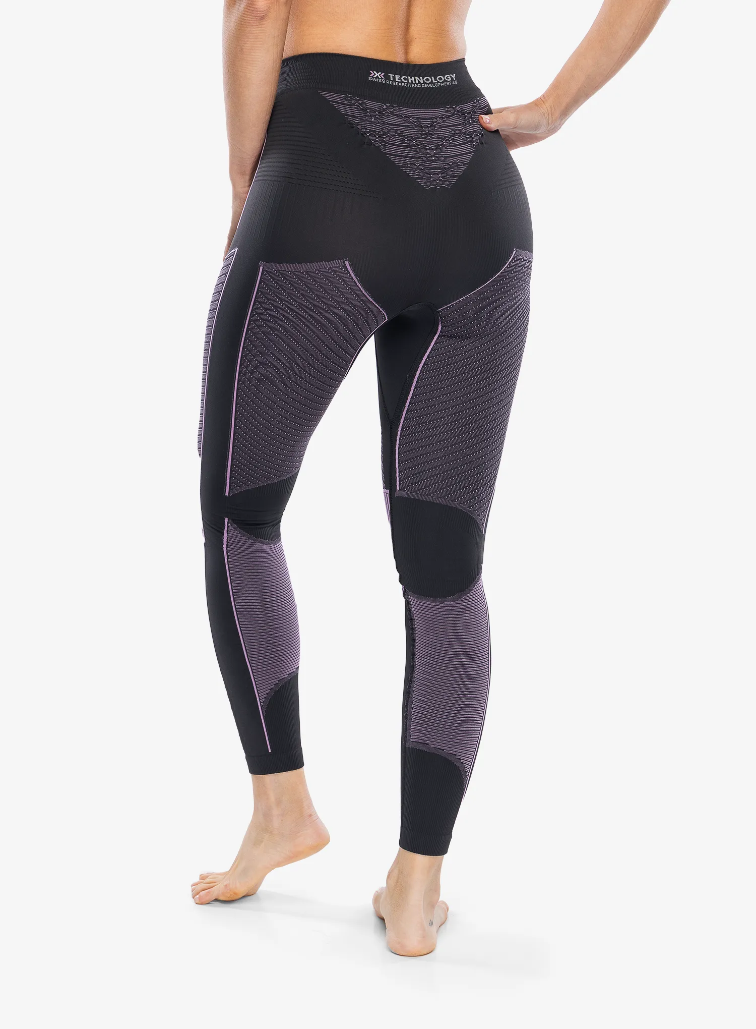 Termolegíny dámské X-Bionic Energy Accumulator 4.0 Pants - charcoal/magnolia