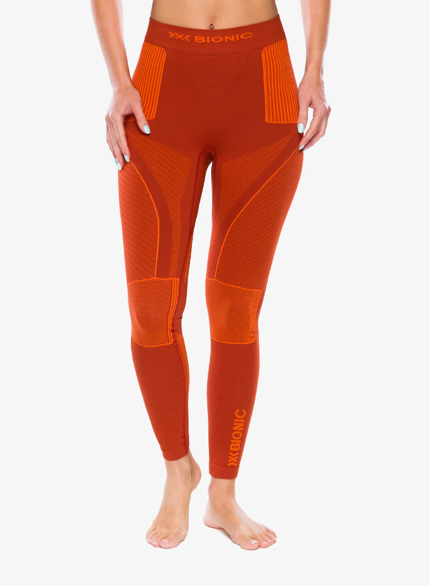 Termolegíny dámské X-Bionic Energy Accumulator 4.0 Pants - clay/orange