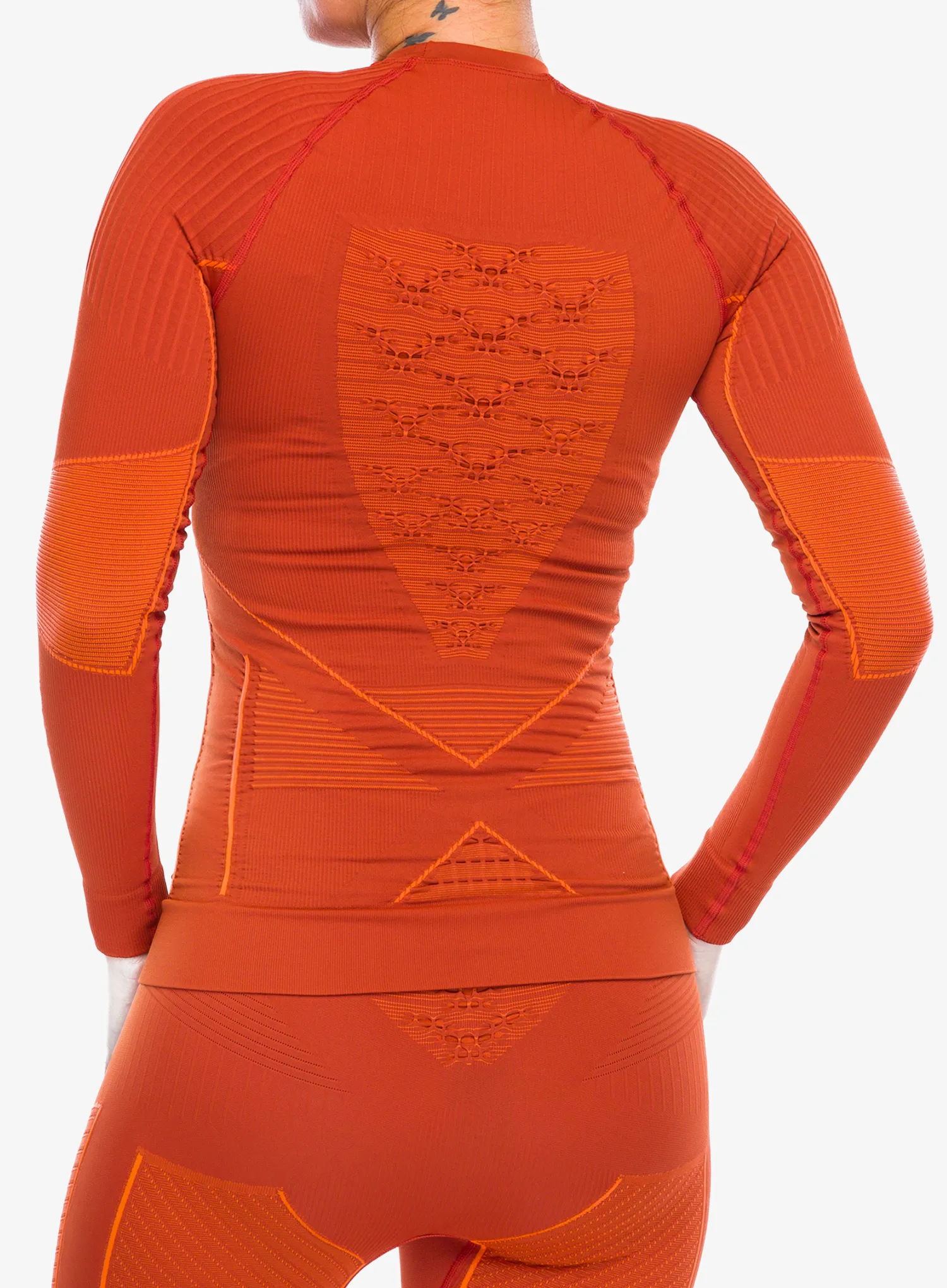 Dámská funkční mikina X-Bionic Energy Accumulator 4.0 Shirt - clay/orange