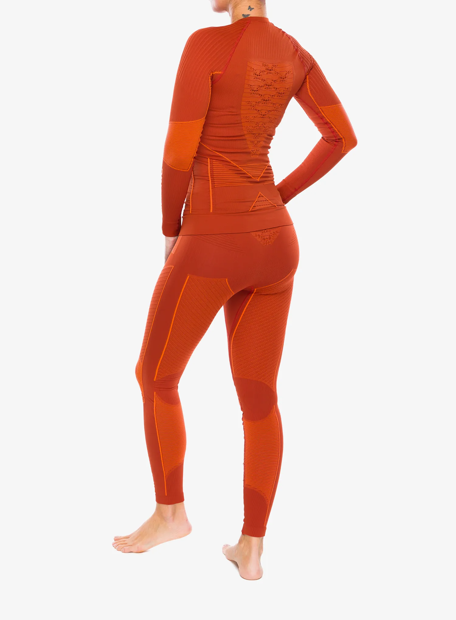 Dámská funkční mikina X-Bionic Energy Accumulator 4.0 Shirt - clay/orange
